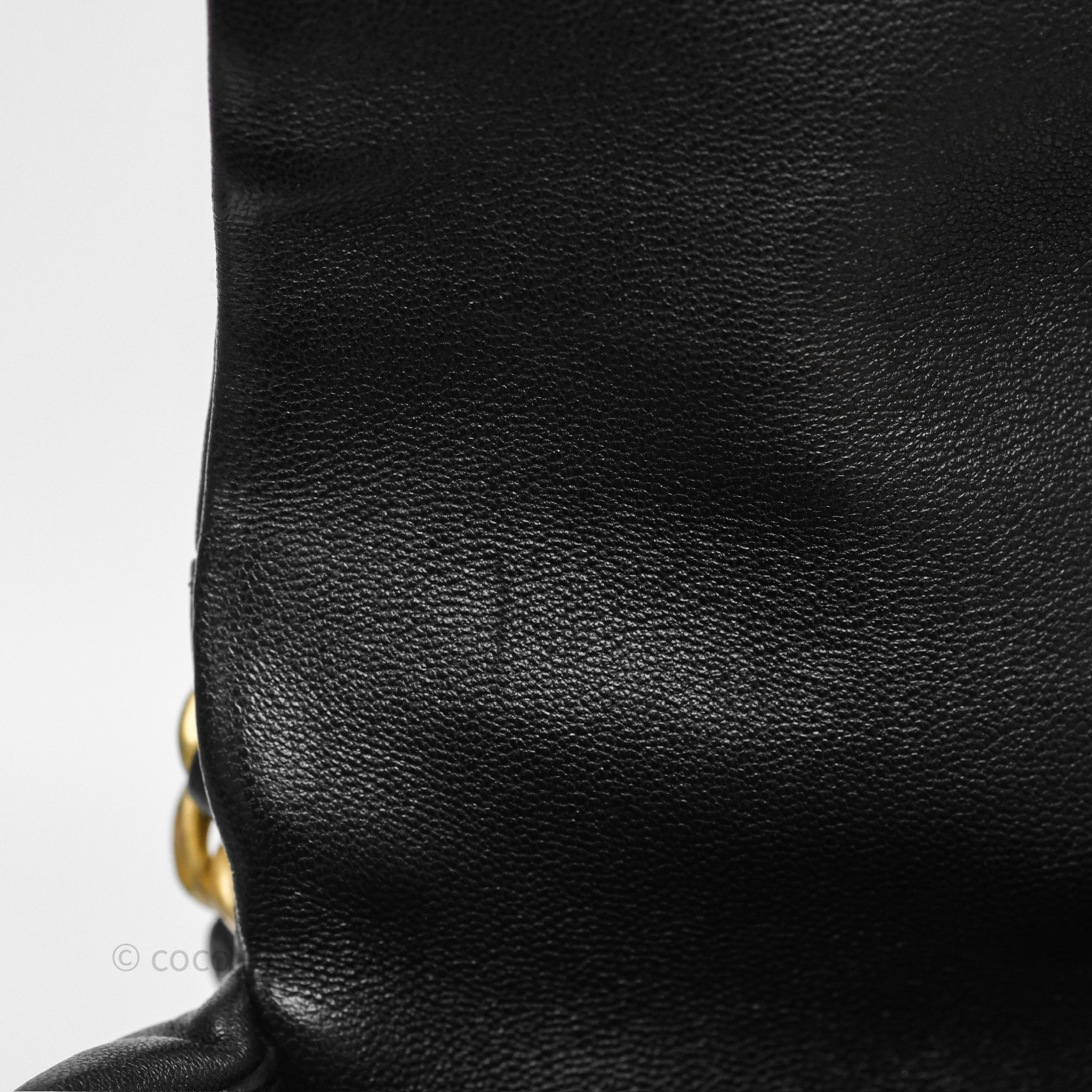 Chanel 19 Small Black Leather Flap Bag with Mixed Gold & Silver Hardware - Luxury Designer Handbag for Women, Perfect for Evening Events & Date Nights