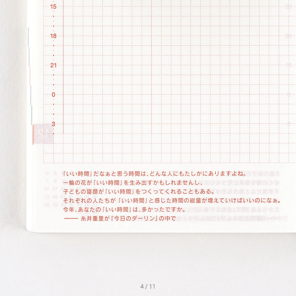 Hobonichi Techo 2025 Japanese Original Avec Planner - A6 Size Daily 6-Month Set (January Start, Monday Start) - Perfect for Journaling, Planning & Productivity
