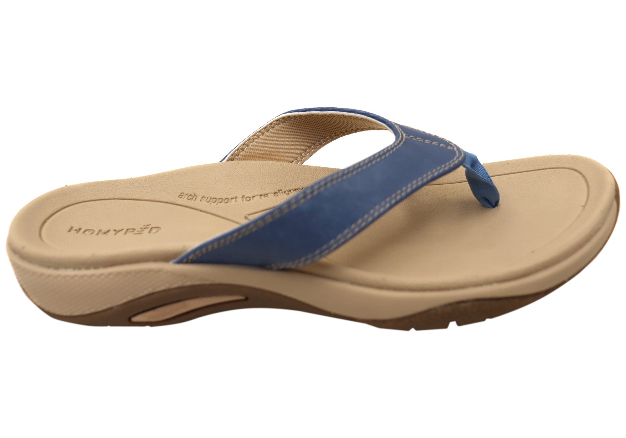 Homyped Women's Comfortable Supportive Thong Sandals - Breathable & Lightweight for Beach, Pool, and Summer Outings
