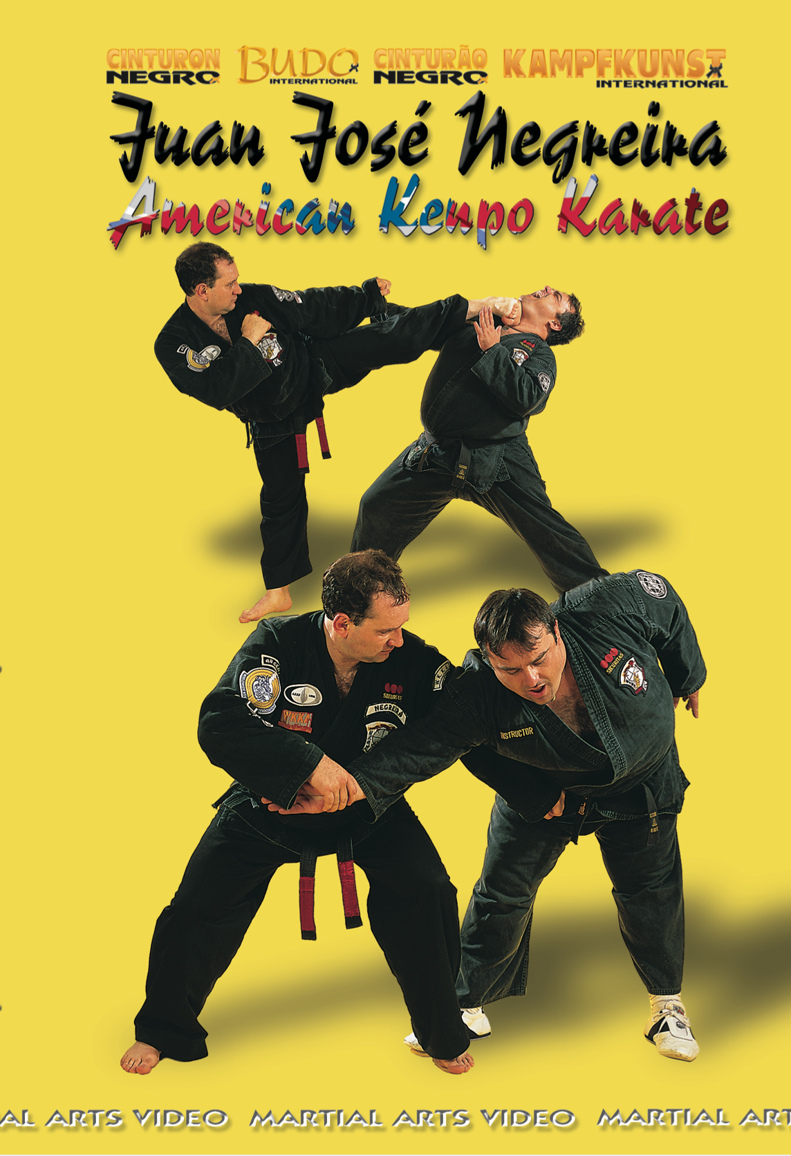 American Kenpo Karate Instructional DVD by Juan Jose Negreira - Learn Self Defense Techniques for Home Training & Martial Arts Practice