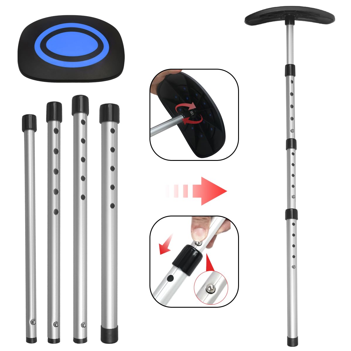 Premium Golf Travel Bag Support System - Durable Golf Club Protection Kit for Safe Airline & Car Travel | Perfect for Golf Trips & Tournaments