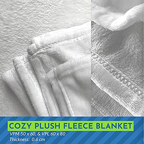 Custom Personalized Fleece Sherpa Blanket Gift for Grandpa - Kids Names Engraved - Father's Day Present for Papa - Cozy Sofa & Couch Throw - Perfect for Family Movie Nights & Grandparent Bonding Time