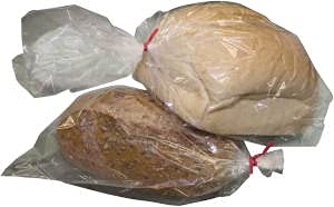 BR-HI1420L 10x4x20 Inch 0.75 Mil Clear Poly Bakery Bread Bags - 1000 Count Bulk Pack for Fresh Bread Storage, Bakery Packaging & Food Service Use