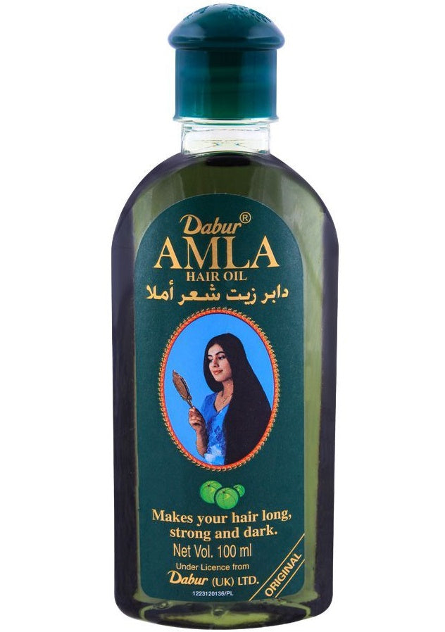 Organic Amla Hair Oil for Stronger, Darker Hair - Promotes Growth & Reduces Breakage - Perfect for Daily Hair Care & Scalp Massage