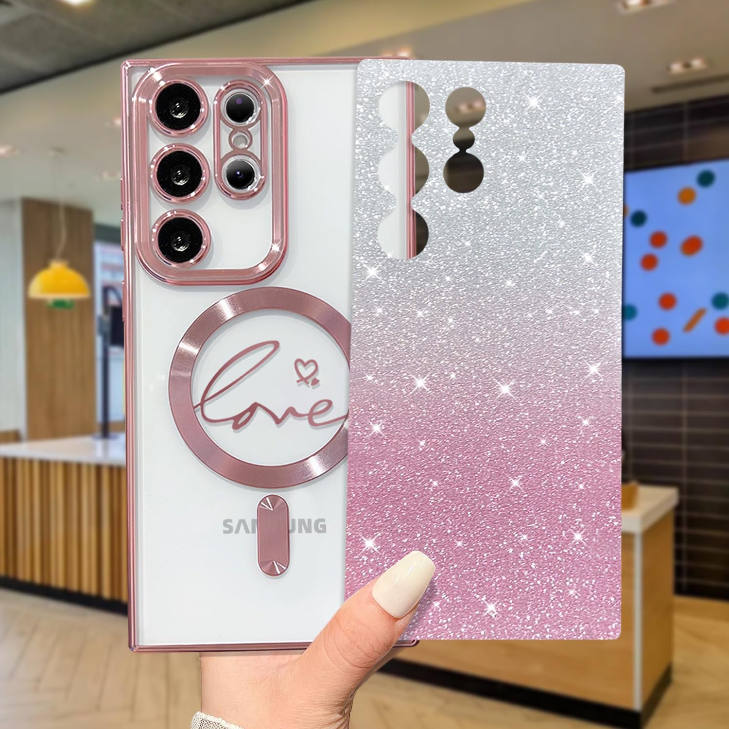 Magnetic Phone Case for Samsung Galaxy S23 Ultra 6.8