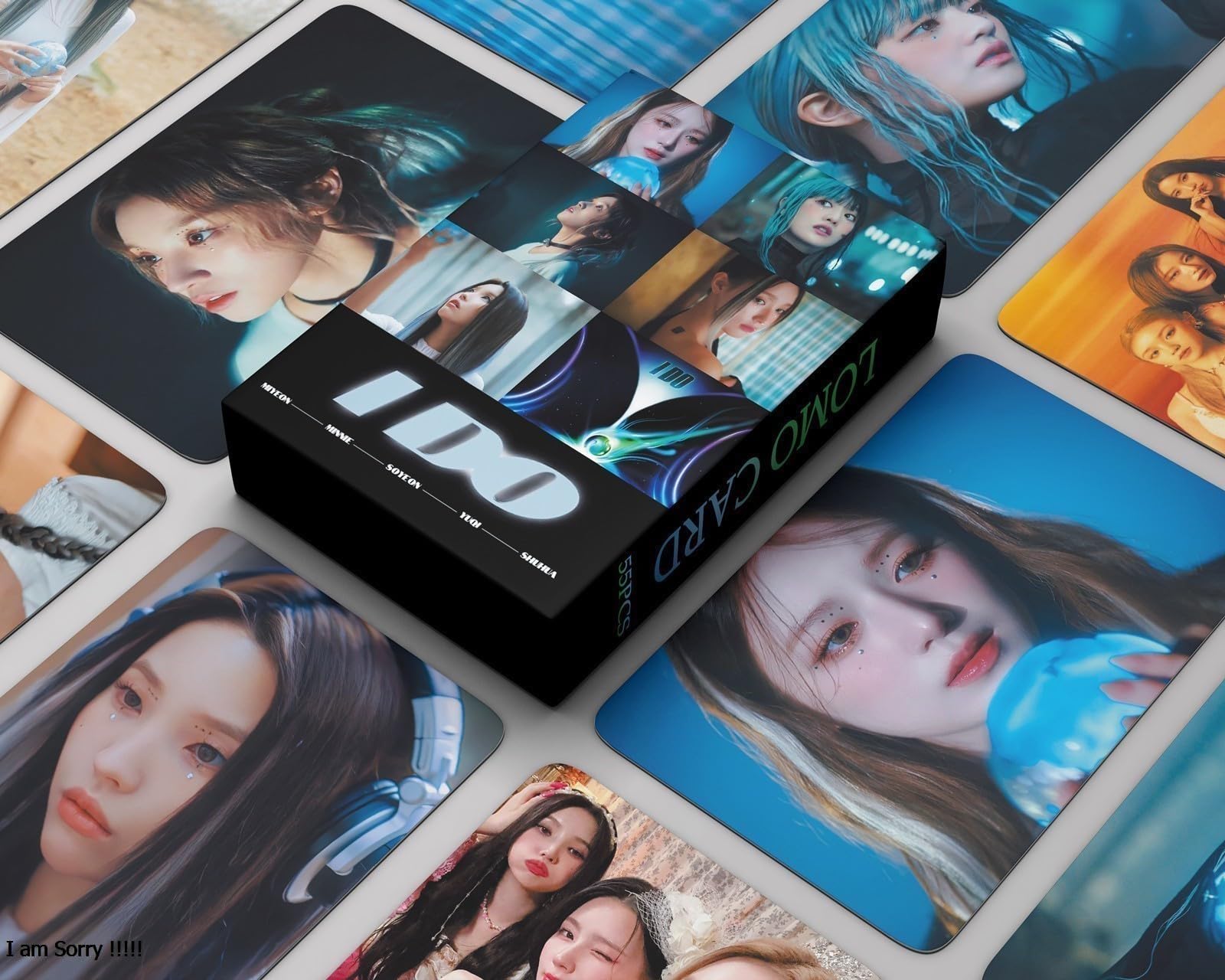 GILDE 2025 New Lomo Photocards - 55PCS Black Collectible Trading Cards for Gifts, Fan Collections & Scrapbooking | Perfect for Photo Albums, DIY Crafts & Memory Keeping
