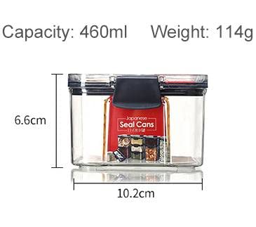 5-Pack Airtight Food Storage Containers Set with Lids - BPA Free Plastic Kitchen Canisters for Cereal, Flour, Sugar & Dry Food - Pantry Organization, Dishwasher Safe (Black) - Perfect for Meal Prep, Baking & Kitchen Storage