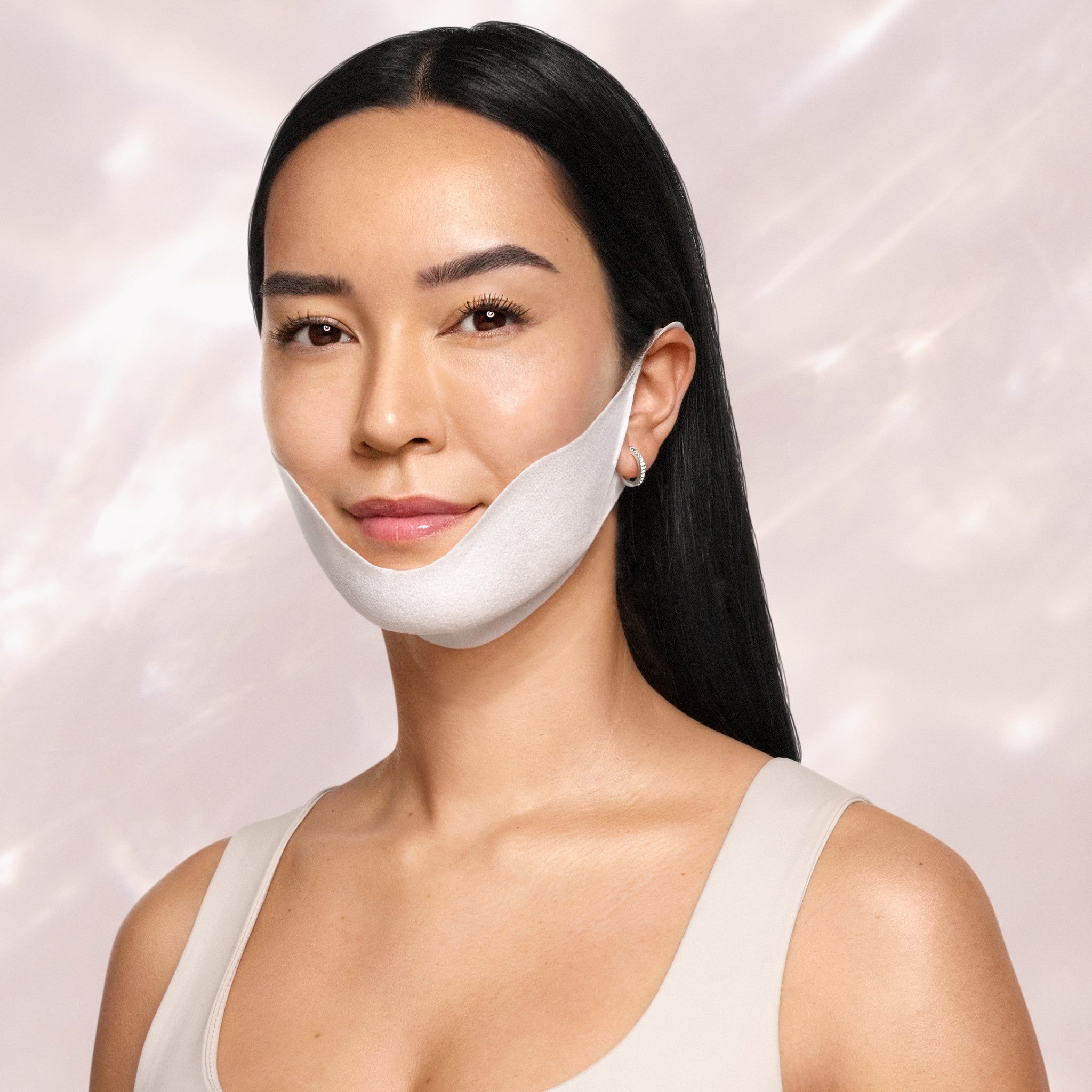 Fermitif Chin Contour Instant Tightening Peptide Mask for Double Chin Reduction - Anti-Aging Face Lift Treatment for Sagging Skin - Perfect for Night Skincare Routine & Special Occasion Prep