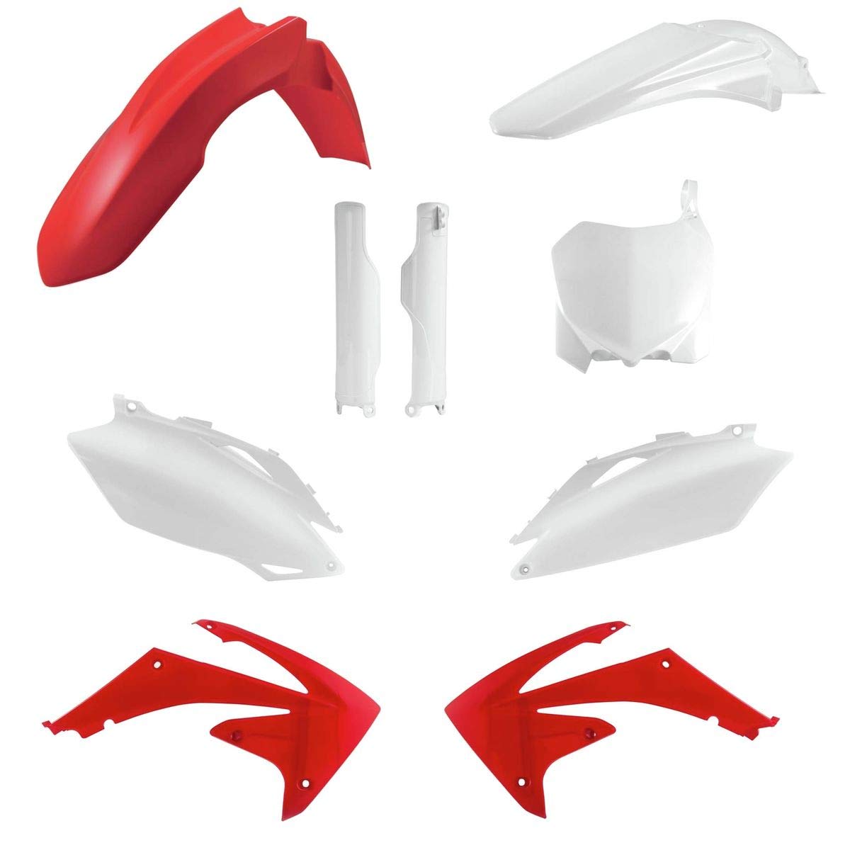 Acerbis 2198000438 Full Plastic Kit - Durable Motorcycle Body Replacement Parts for Off-Road & Motocross Riding