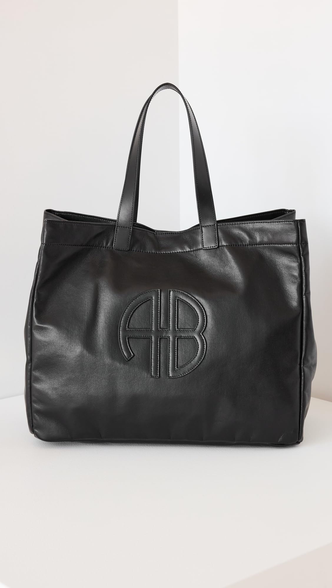 ANINE BING Women's Large Rio Tote Bag - Stylish & Spacious Designer Handbag for Work, Travel & Everyday Use