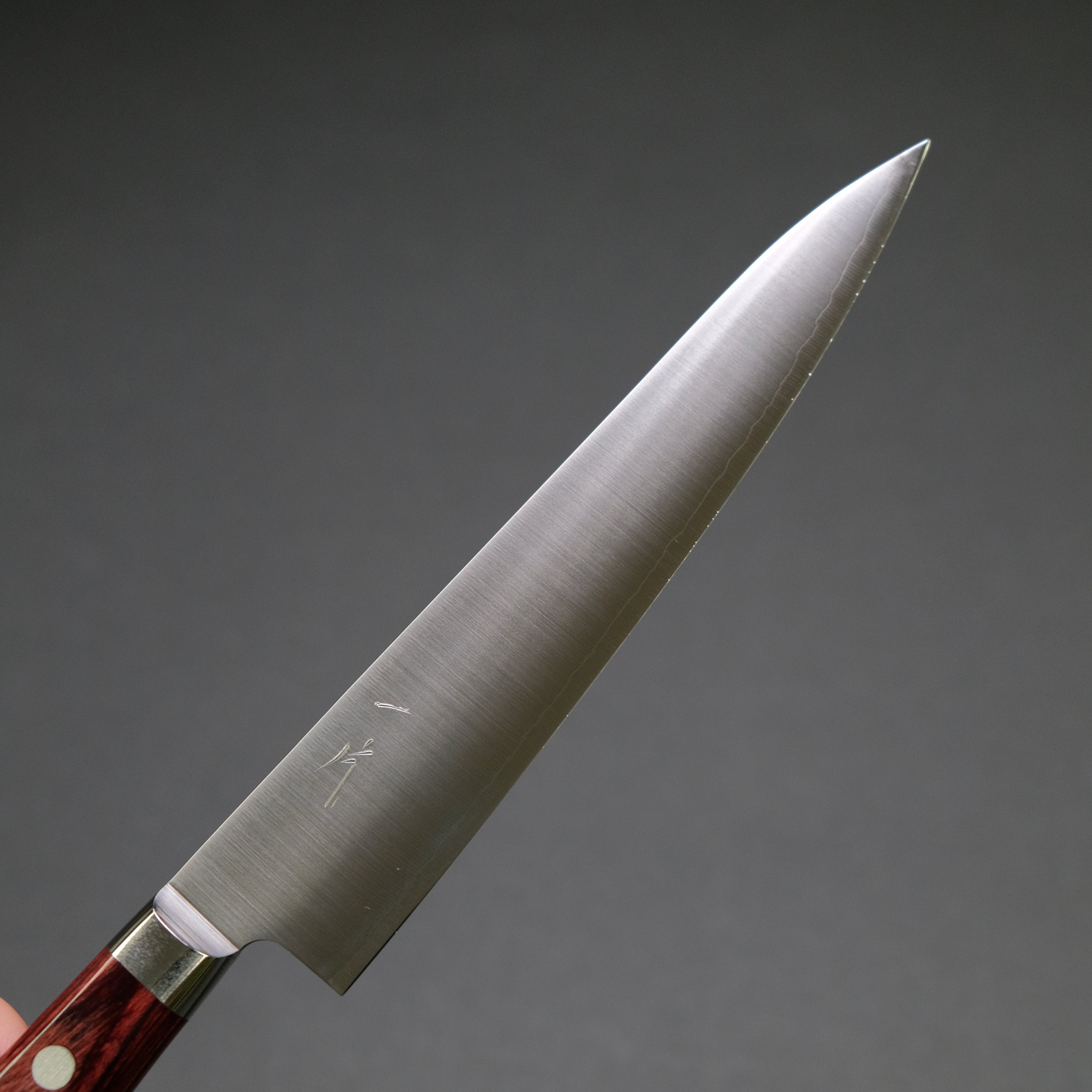 Hitohira TP Petty 150mm Japanese Kitchen Knife with Wine Pakka Handle - Precision Slicing for Fruits, Vegetables & Boneless Meat - Perfect for Home Chefs & Professional Kitchens