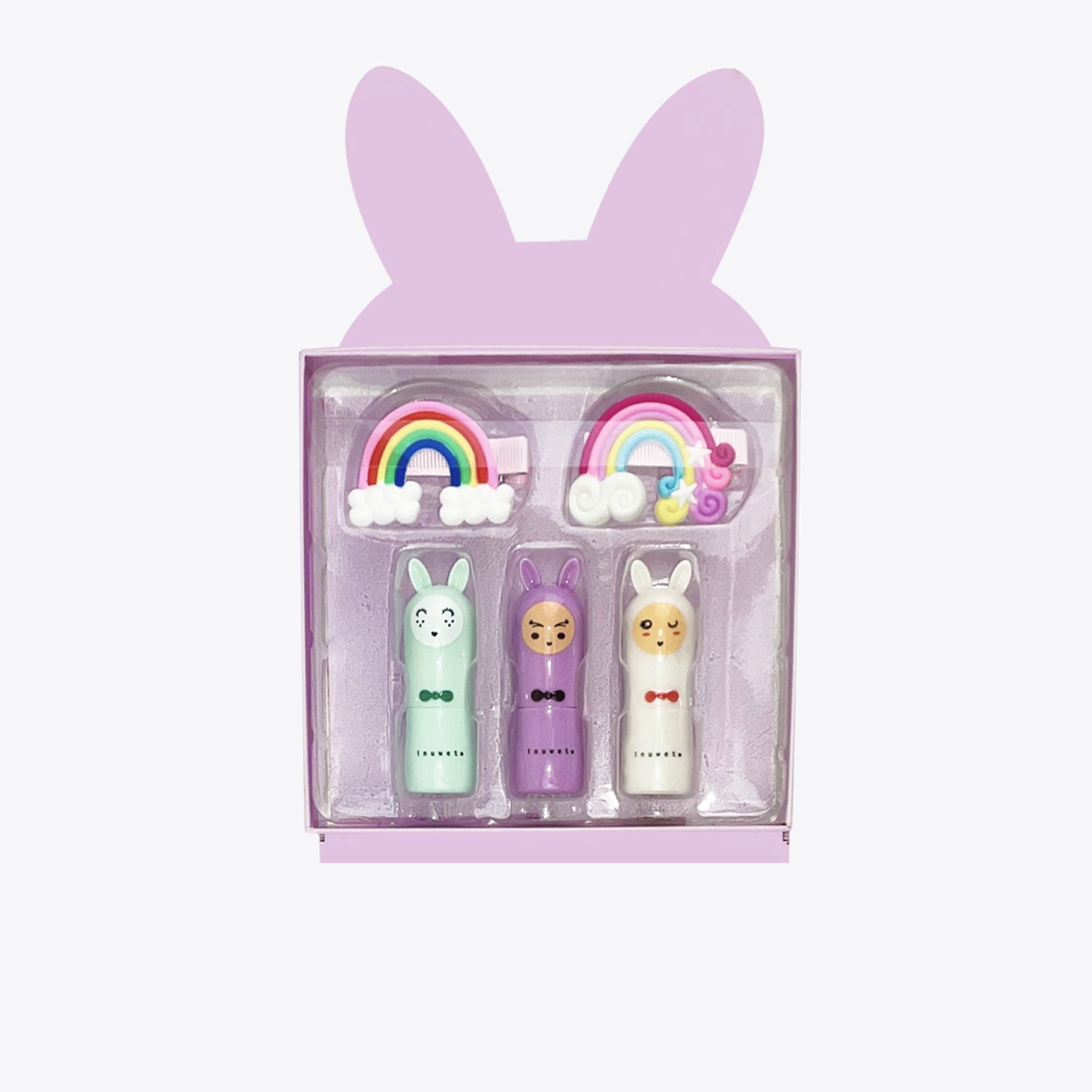 Inuwet Bunny Box - Cute Storage Organizer for Kids Room, Nursery, and Playroom | Perfect for Toys, Books, and School Supplies