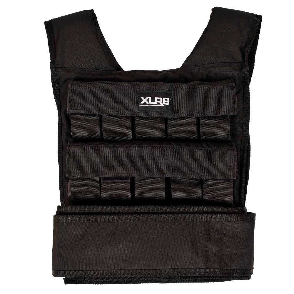 XLR8 Adjustable Weighted Vest 30kg (66 lbs) for Strength Training, Running & Fitness - Ideal for CrossFit, HIIT & Home Workouts