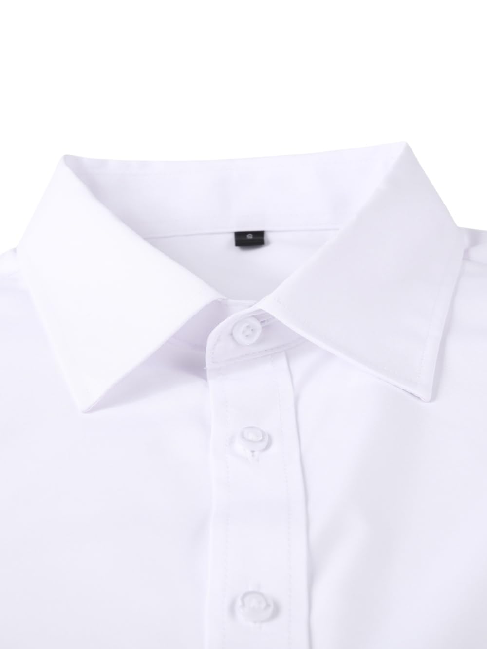 Premium Men's Slim Fit Long Sleeve Dress Shirts - Stretch Button Down Business Formal Shirts for Office, Interview & Special Occasions