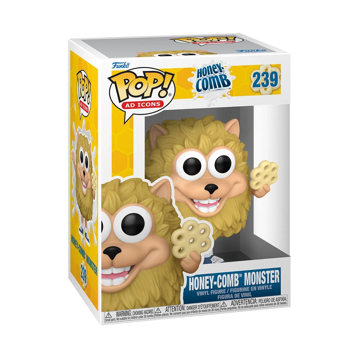 Funko Pop! Vinyl Figure #239 - Honey Comb Monster | Collectible Toy for Pop Culture Fans | Perfect for Display, Gifts & Collections