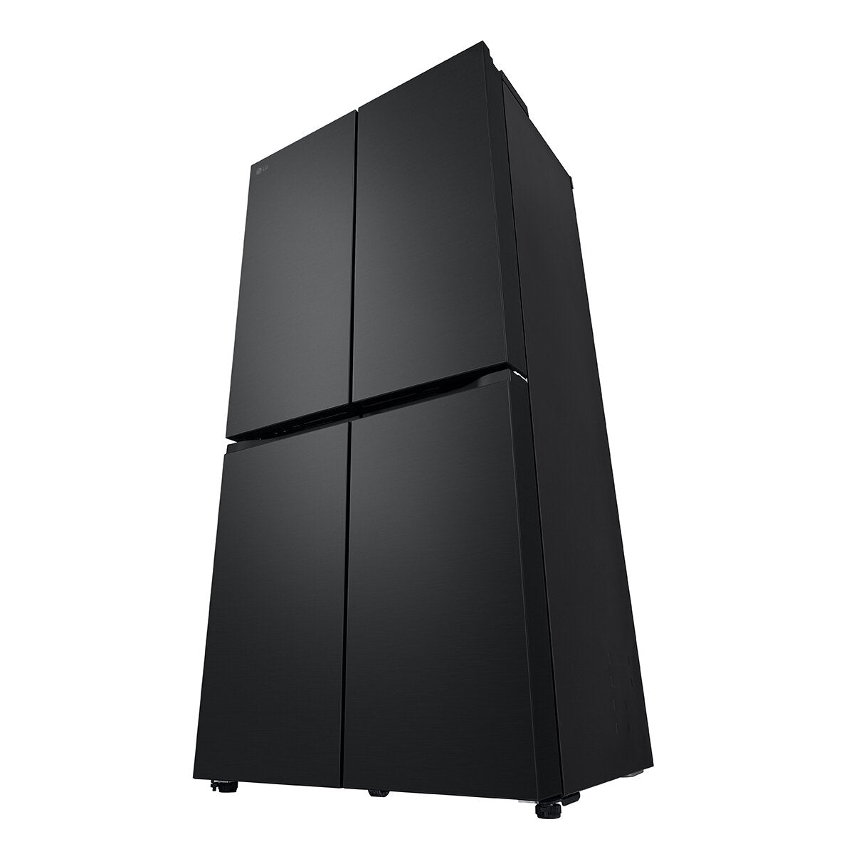 LG 530L French Door Refrigerator with Smart Cooling Plus - Matte Black (Model GF-B505MBL) - Energy Efficient Large Capacity Fridge for Modern Kitchen & Open Floor Plan Homes