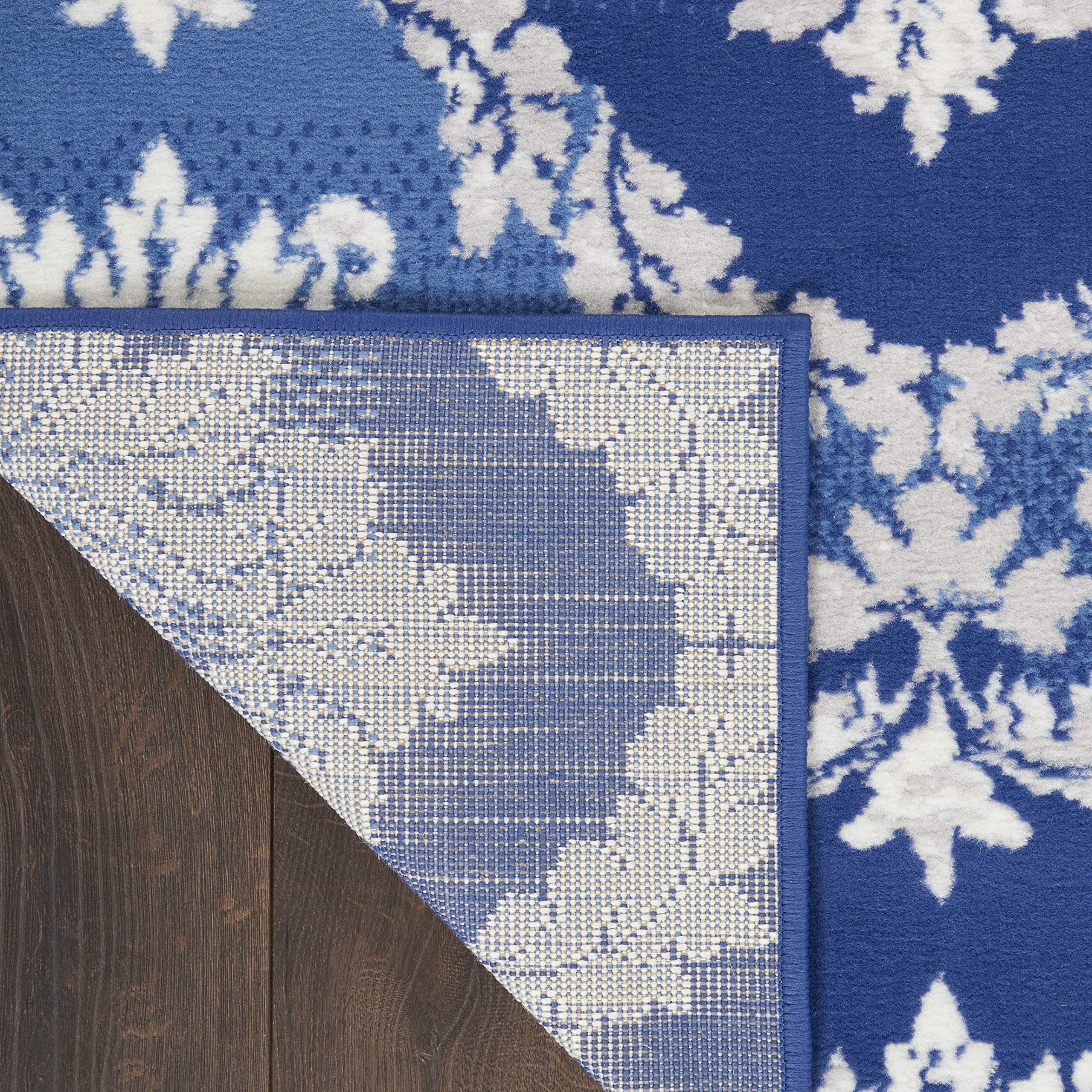 Nourison Whimsicle Damask Blue 8'4