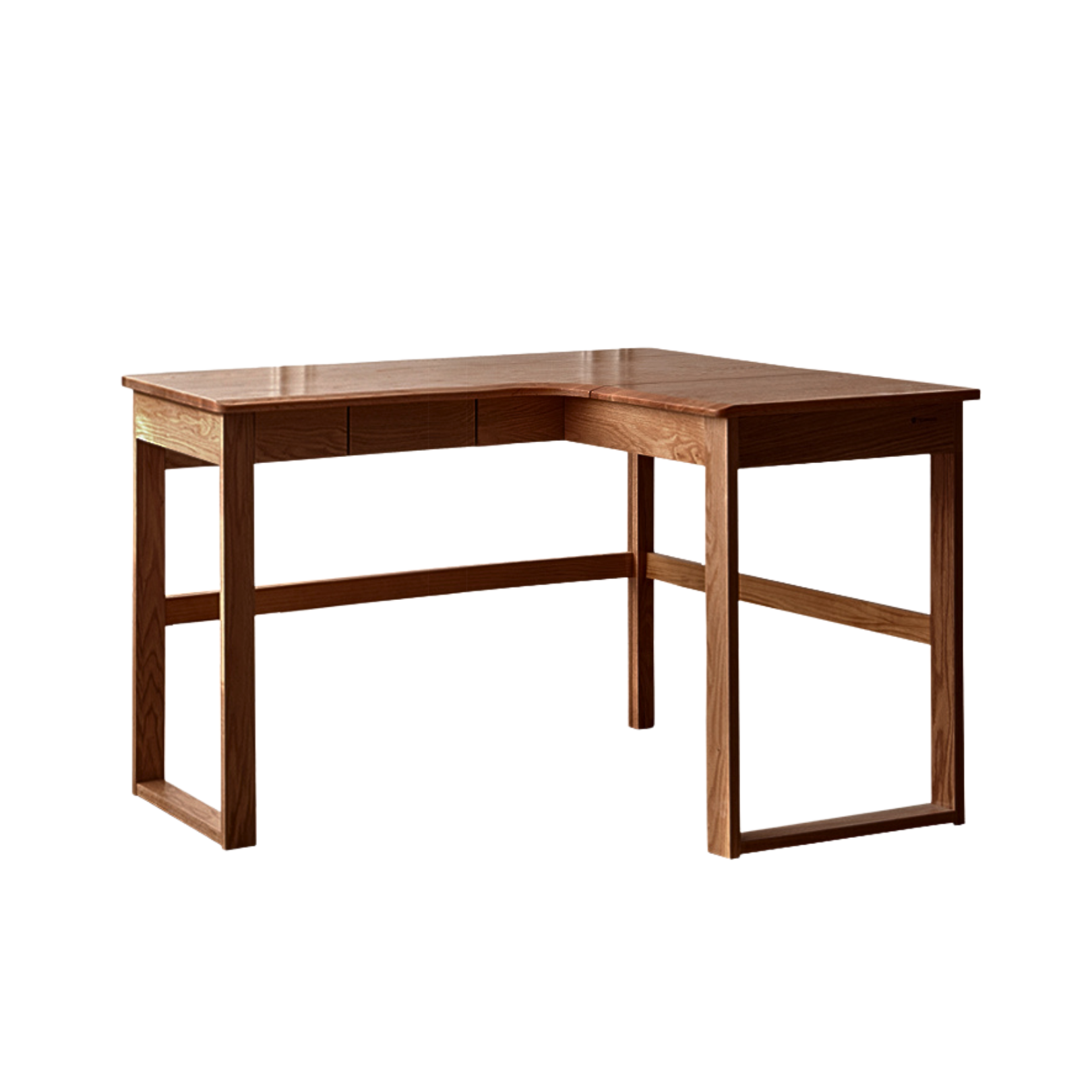 47.2x47.2x29.5 inch / 120x120x75сm / Walnut color / right corner desk