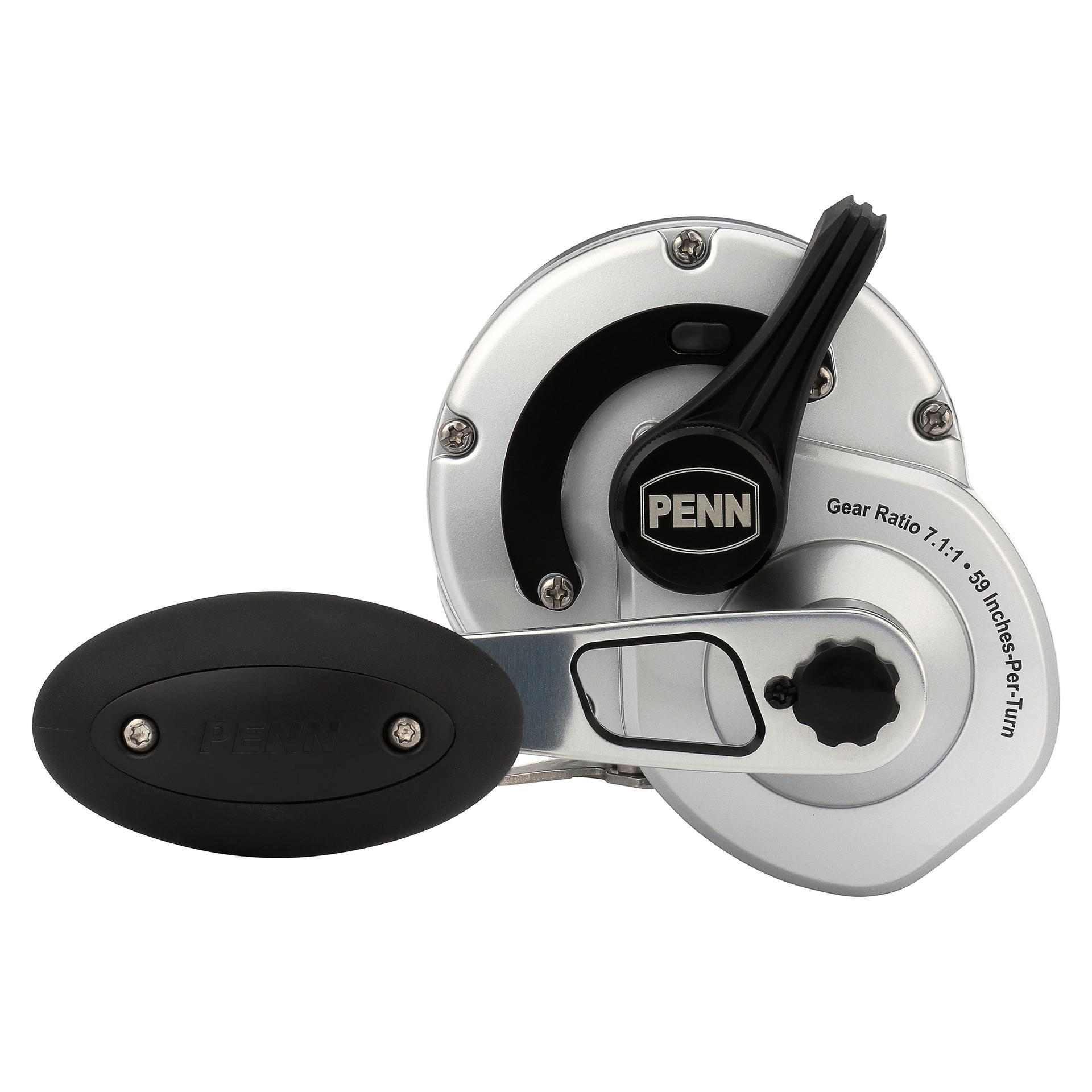 Penn Fathom II Lever Drag Conventional Fishing Reel - Saltwater & Freshwater Trolling Reel for Offshore & Inshore Fishing - Perfect for Deep Sea, Surf Casting & Boat Fishing
