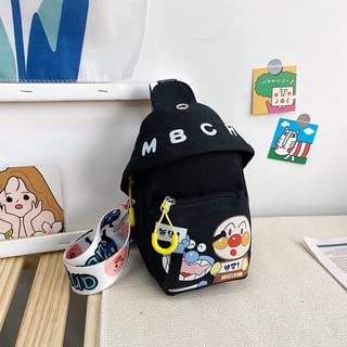 **Cute Cartoon Print Mini Messenger Bag for Kids - Lightweight Phone Pouch & Small Handbag (Mix Colors) - Perfect for School, Travel & Daily Use**