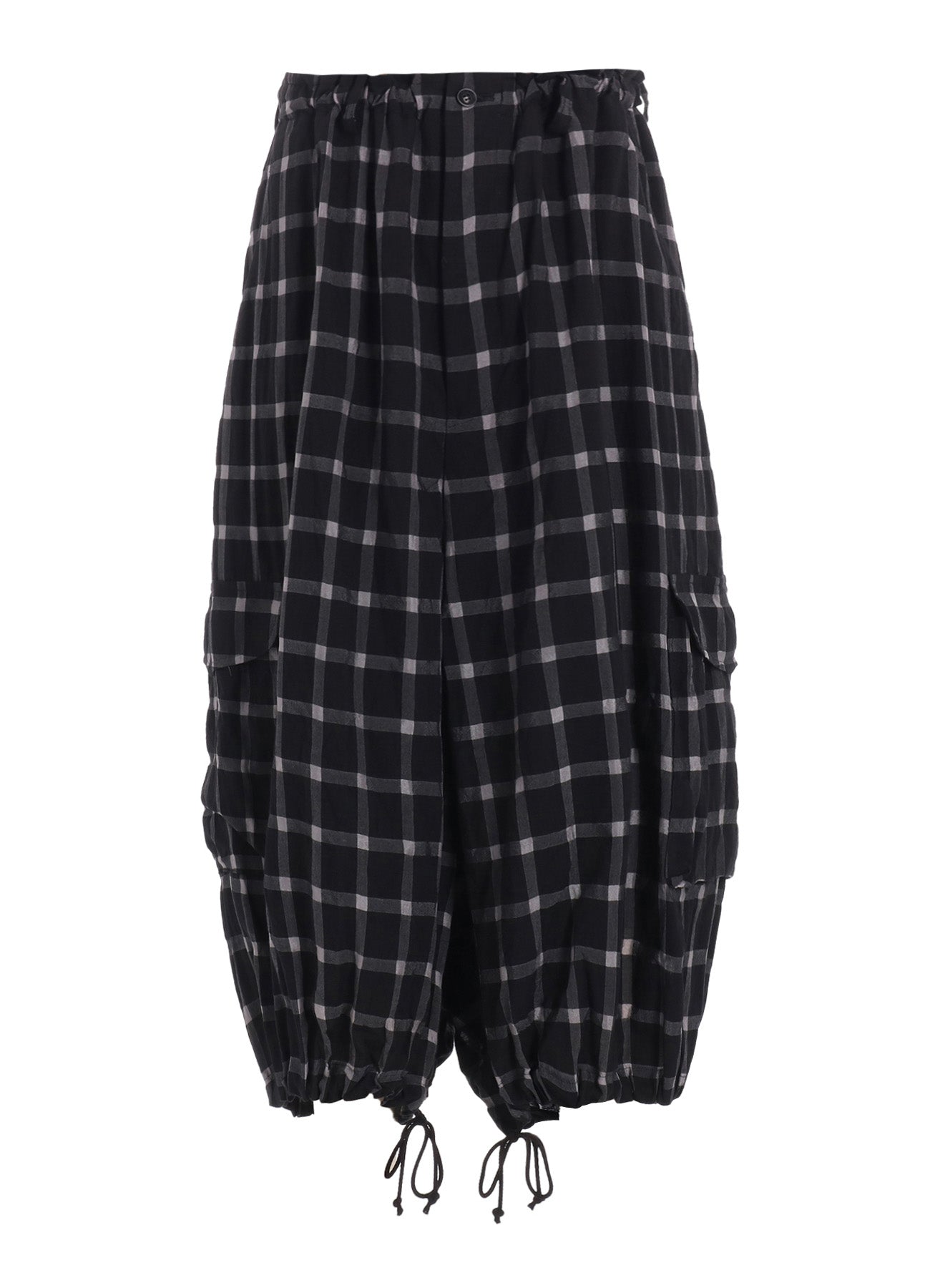 Stylish Cotton Cupro Plaid Pants for Women - Comfortable & Breathable Casual Trousers - Perfect for Office, Travel & Everyday Wear