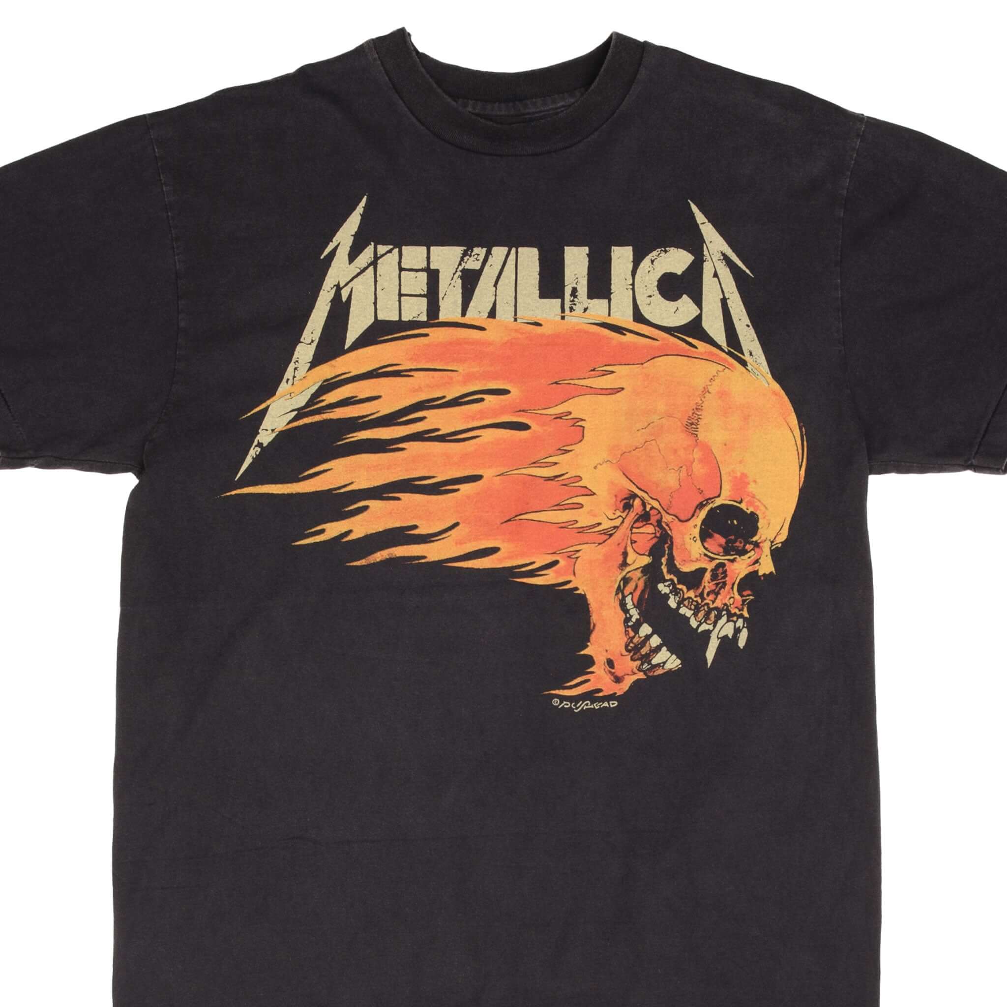 Vintage 1994 Metallica Bootleg Tee Shirt - Summer Tour Graphic - Size Large - Made in USA - Perfect for Concerts, Music Festivals & Retro Fashion