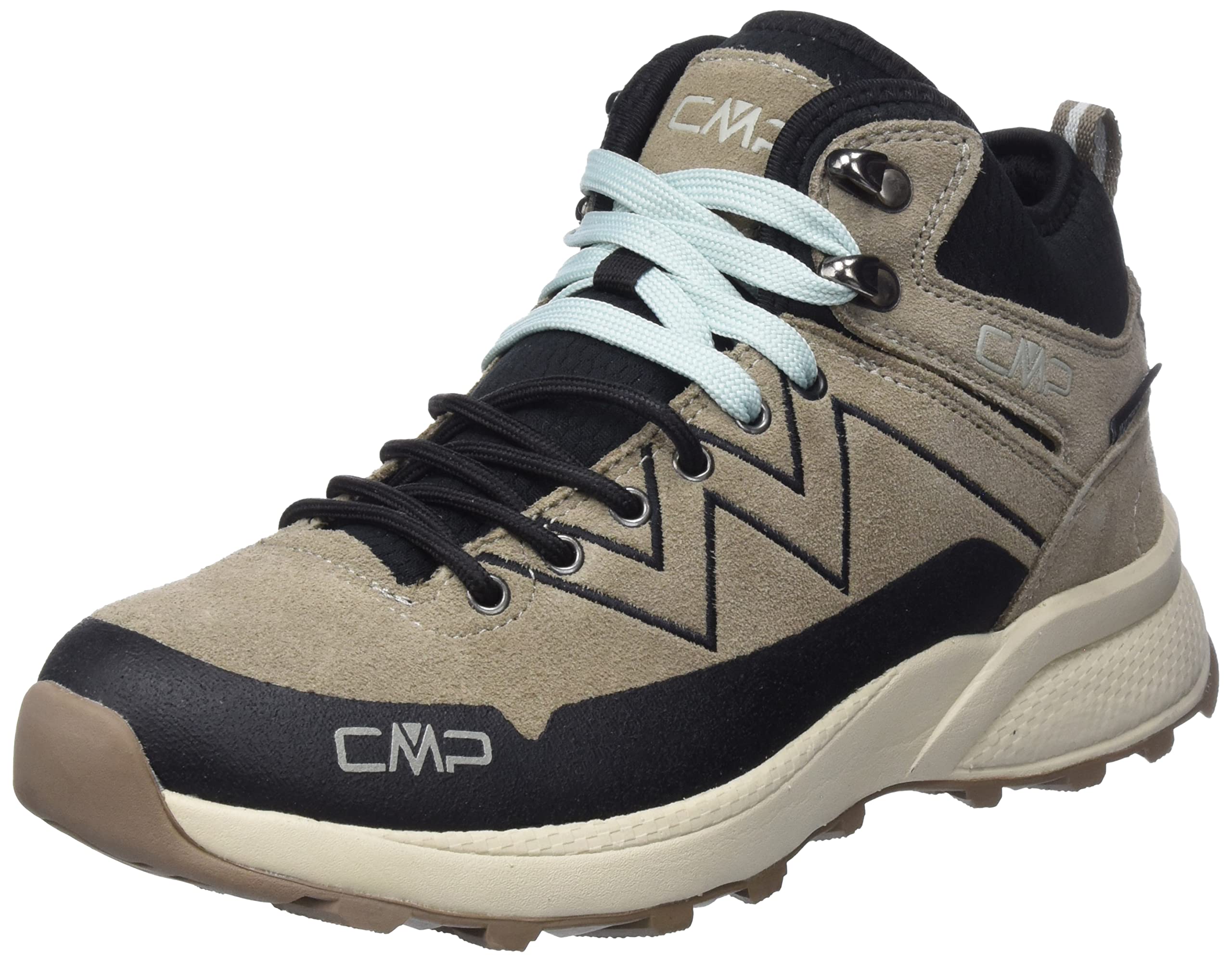 CMP Kaleepso Mid Hiking Shoes for Women - Waterproof Trekking Boots for Outdoor Adventures, Trail Walking & Mountain Climbing