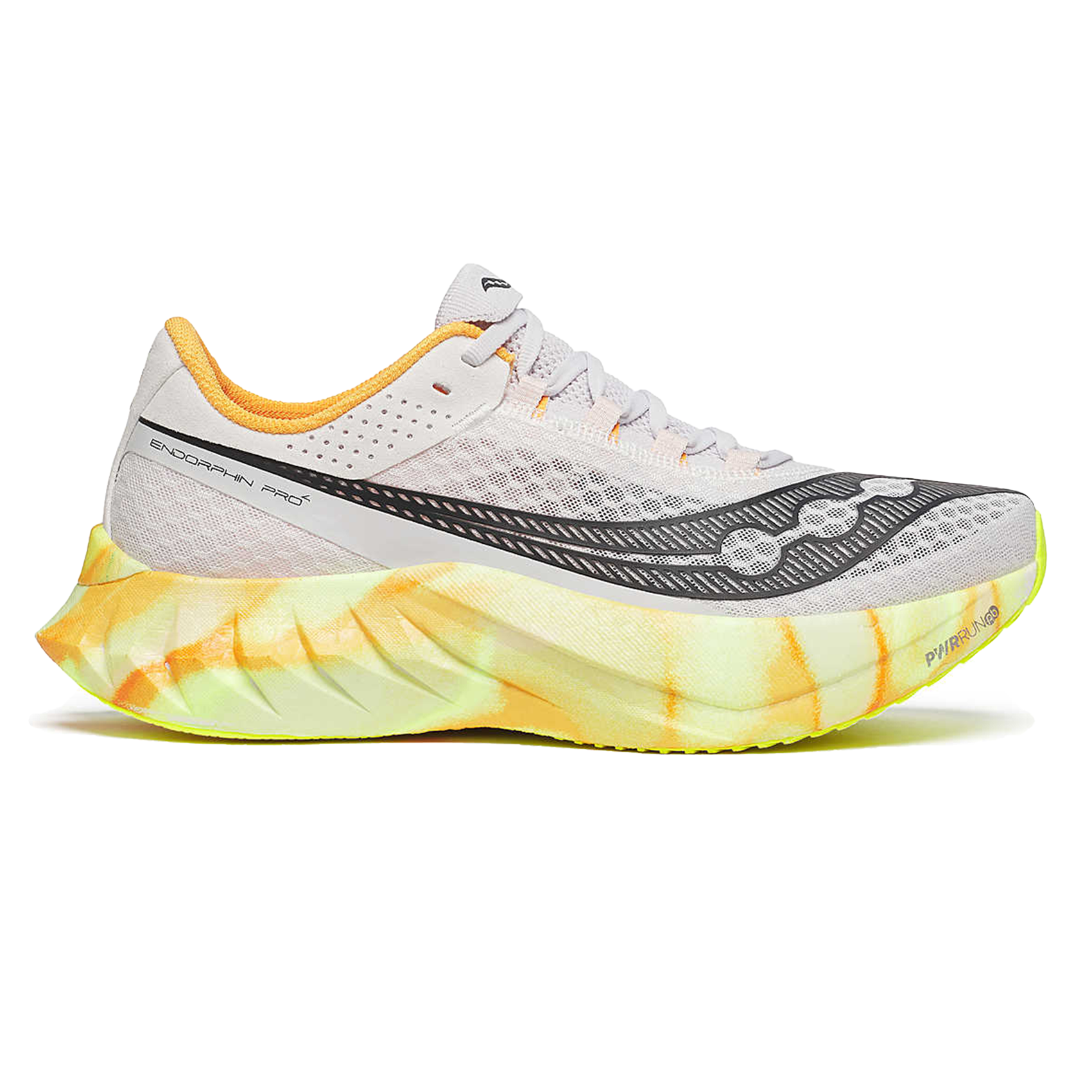 Saucony Endorphin Pro 4 Men's Running Shoes - Lightweight Carbon Fiber Racing Sneakers for Marathon & Road Running - High-Performance Cushioned Athletic Footwear for Training & Competition
