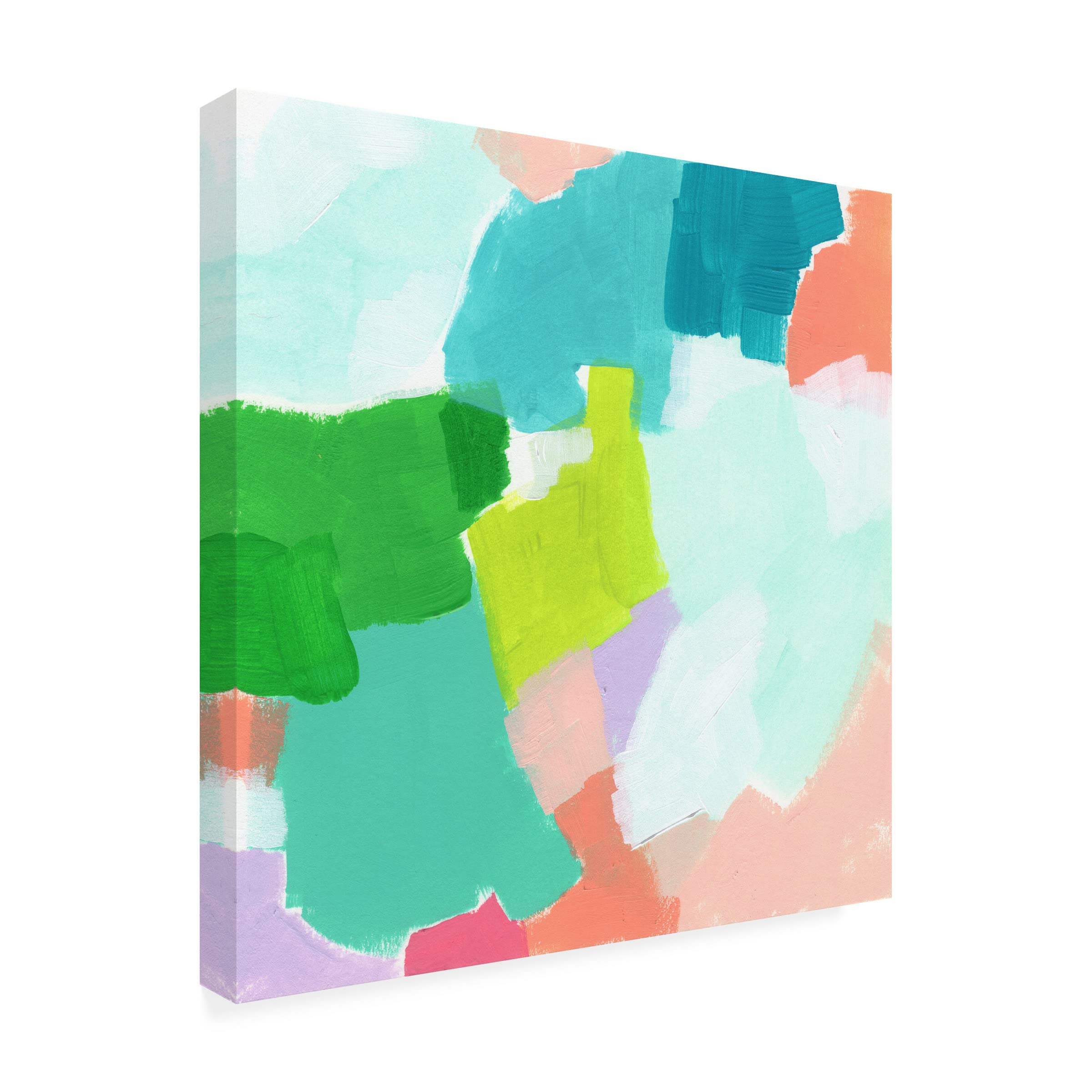 Trademark Fine Art 'Bright Window I' Canvas Art Print by June Erica Vess - Modern Wall Decor for Living Room, Bedroom & Office