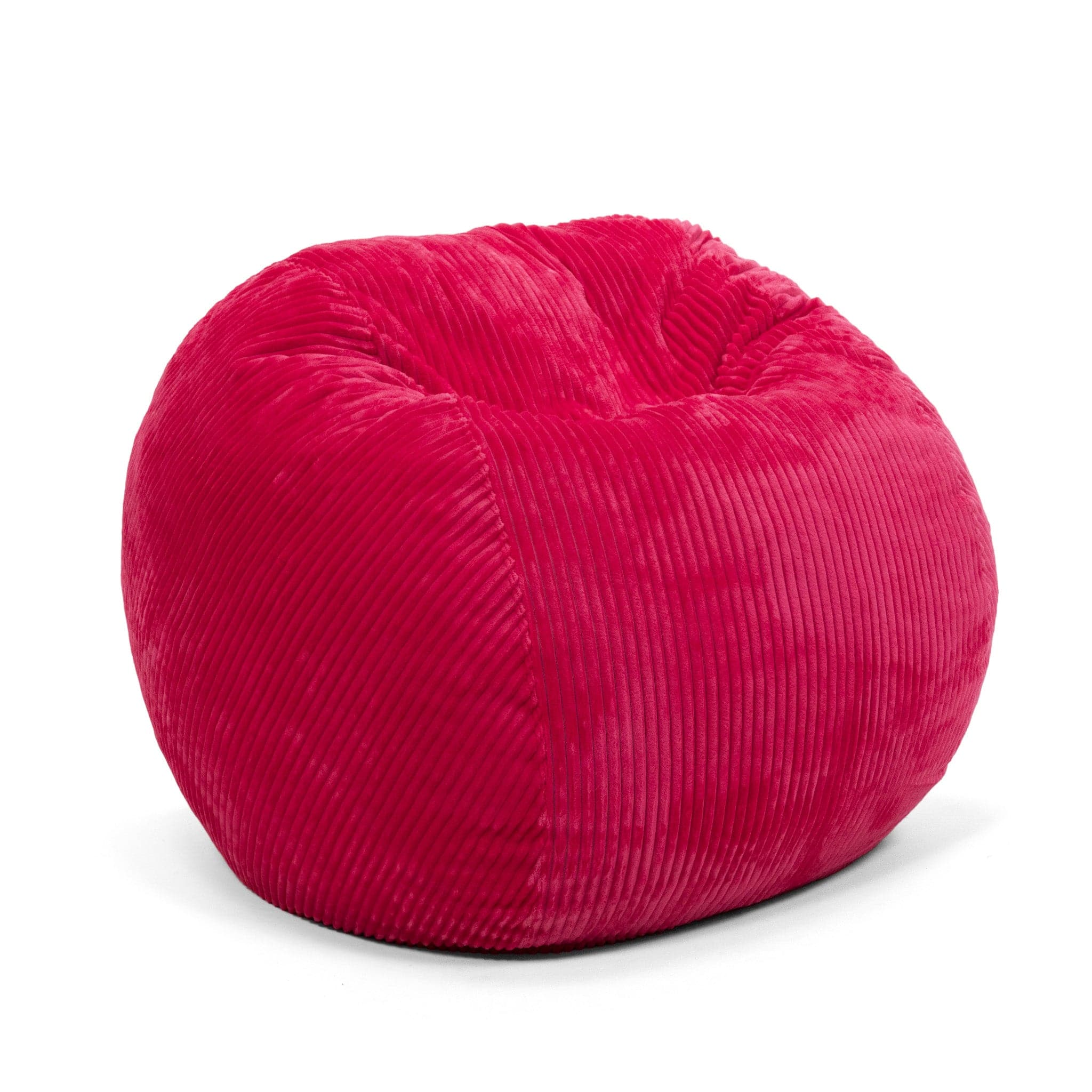Premium Plush Corduroy Bean Bag Chair - Ultra Soft & Comfortable for Living Room, Bedroom, or Game Room Relaxation