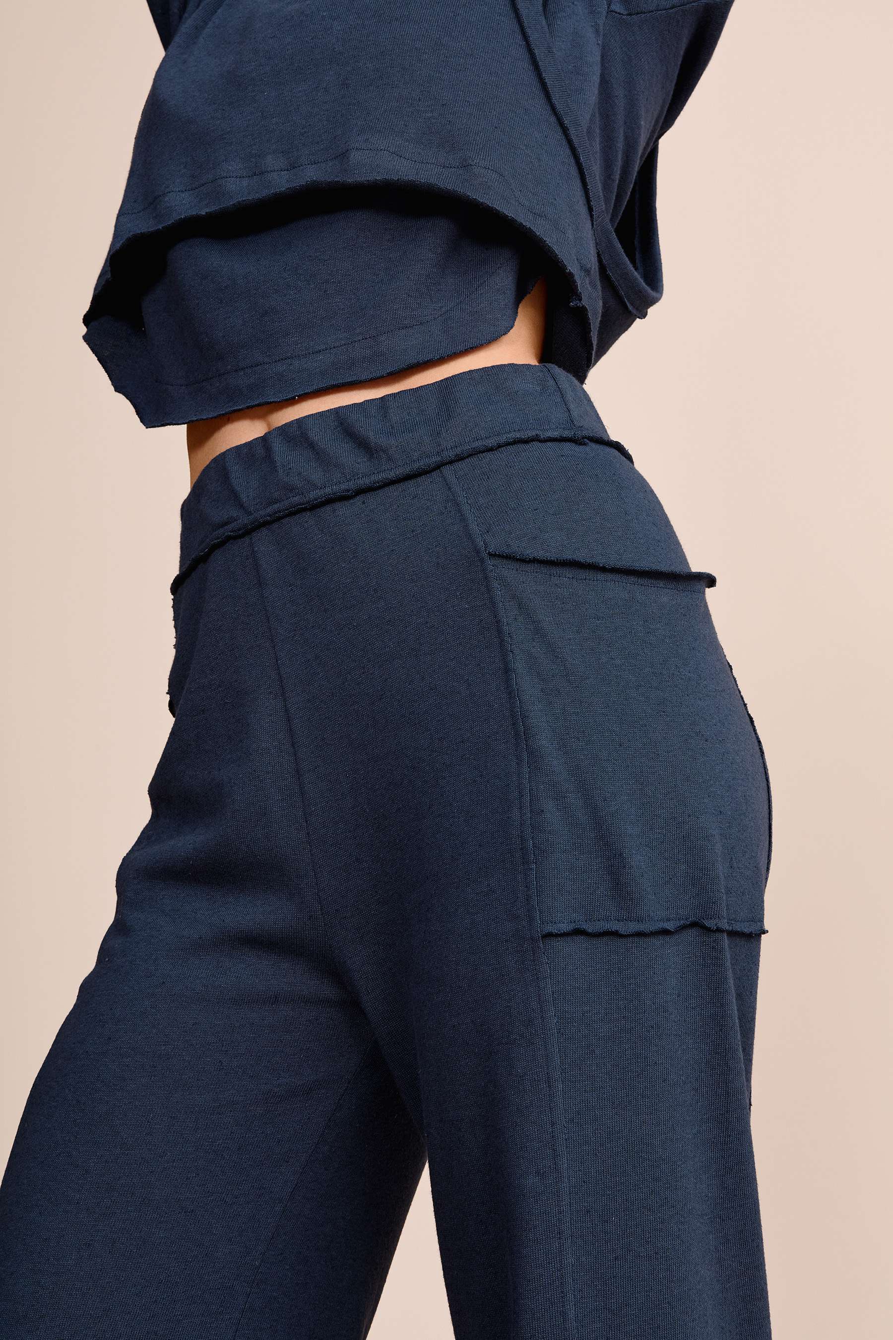 Slow Knit Straight Leg Pants for Women - Comfortable Stretchy Casual Trousers | Perfect for Office, Travel & Everyday Wear