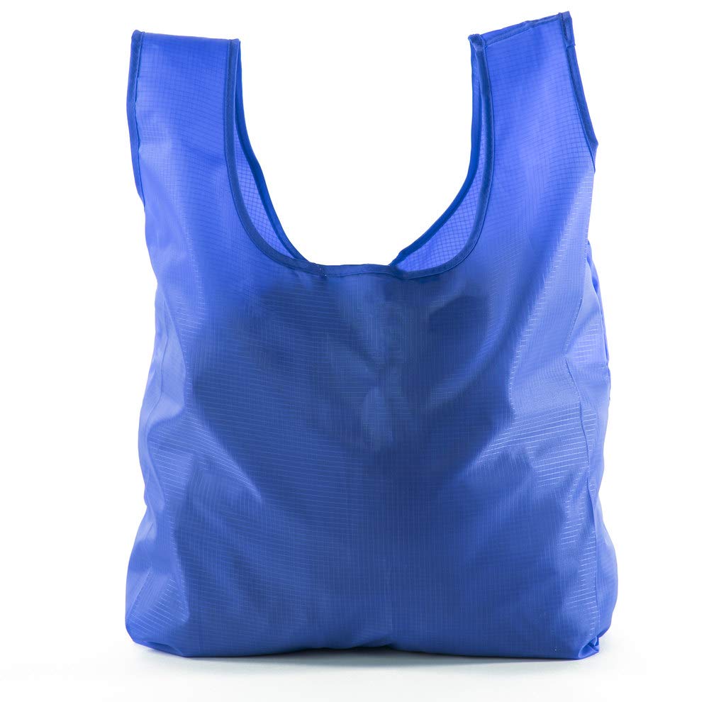 Eco-Friendly Reusable Grocery Bags - Foldable Shopping Tote with Built-In Storage Pouch | Durable Ripstop Nylon | Perfect for Groceries, Beach Trips & Travel Accessories