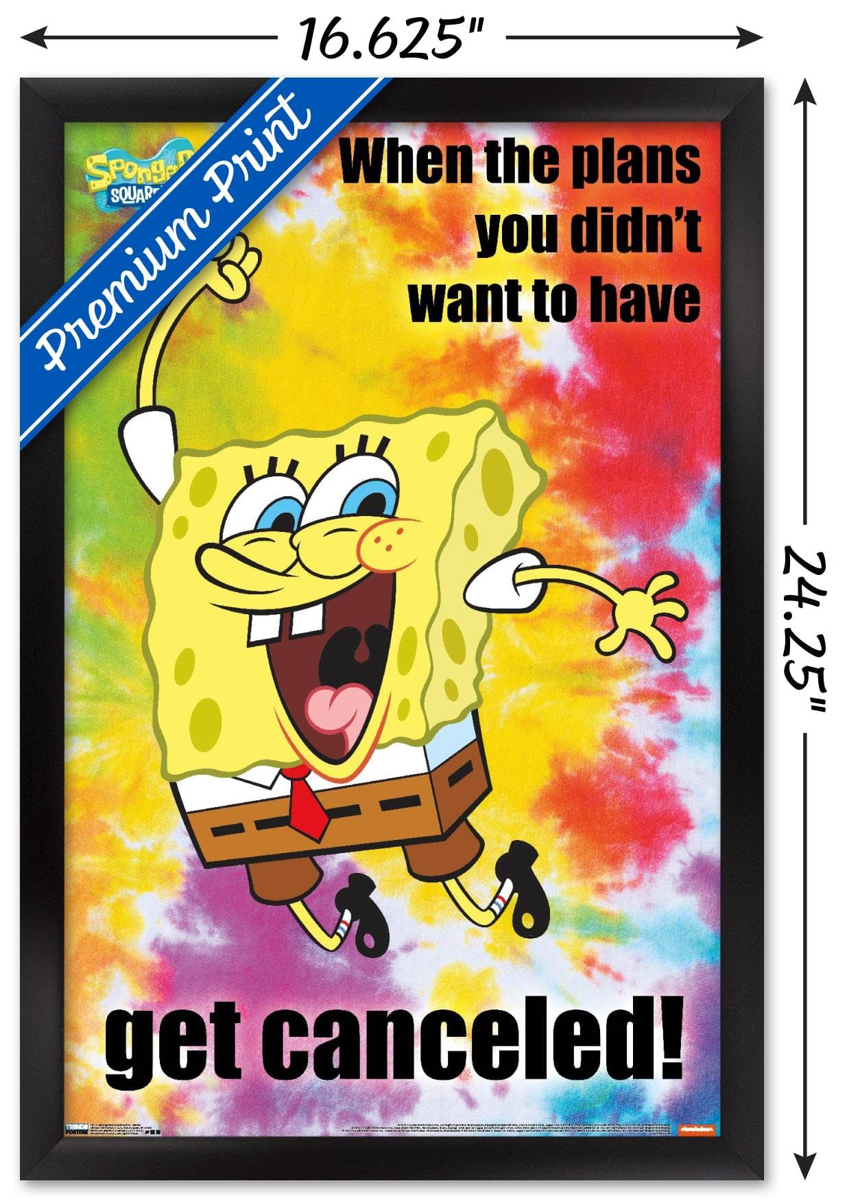 Trends International Nickelodeon SpongeBob SquarePants Meme Wall Poster - 14.725