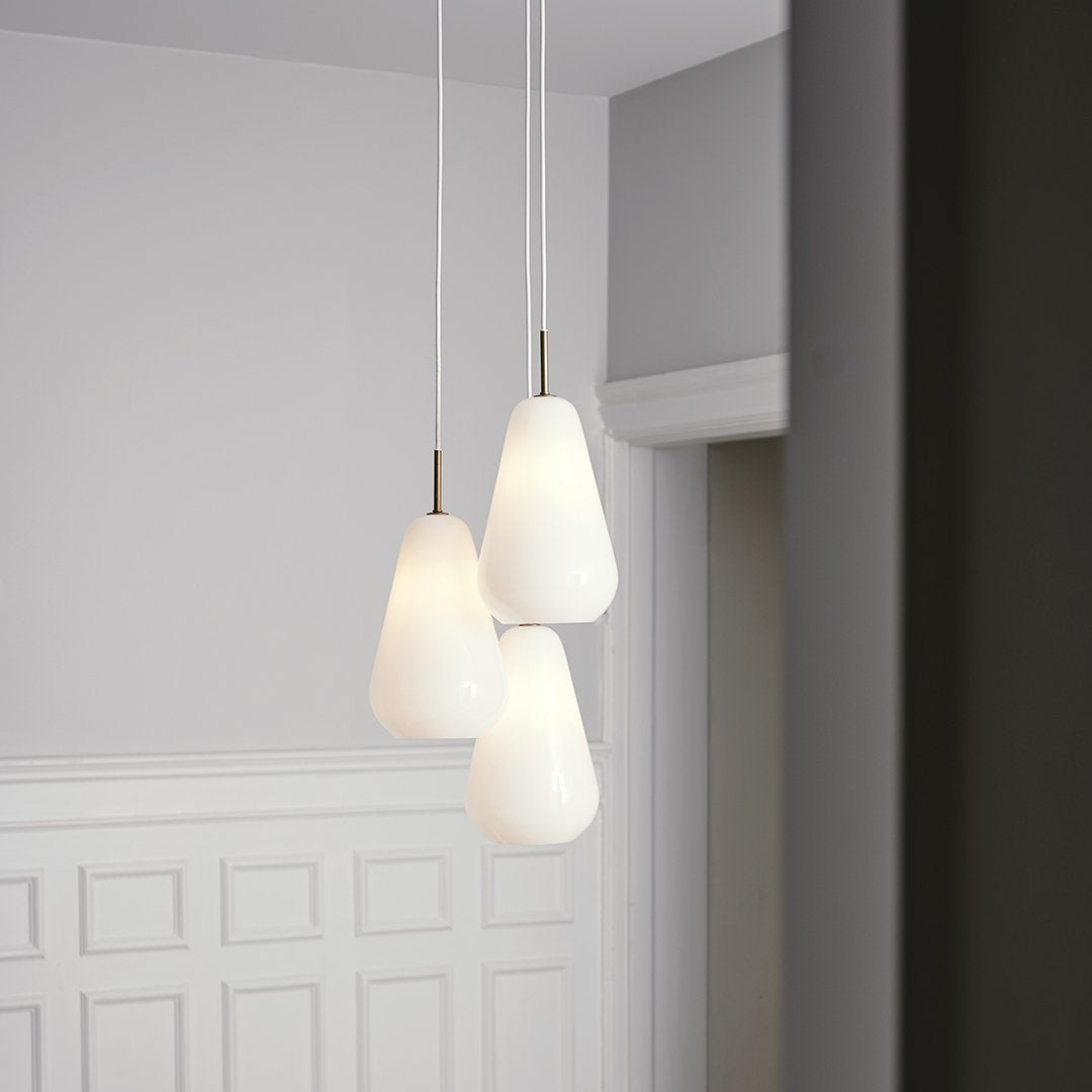 Anoli 3-Light Modern Crystal Chandelier - Elegant Dining Room Lighting Fixture for Home Decor, Living Room, Bedroom, and Entryway