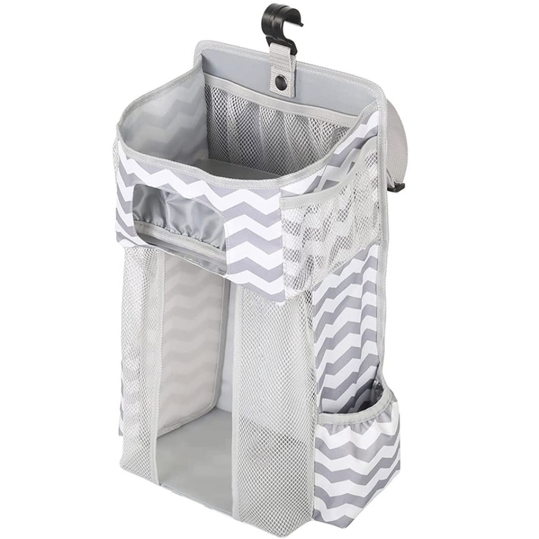 **GCROET Universal Baby Changing Table for Nursery - Large Capacity Diaper Organizer with Hanging Bag, Perfect for Diaper Changes & Baby Care Essentials Storage**    *(Ideal for Home, Daycare, or Travel - Keeps Baby Essentials Neat & Accessible!)*