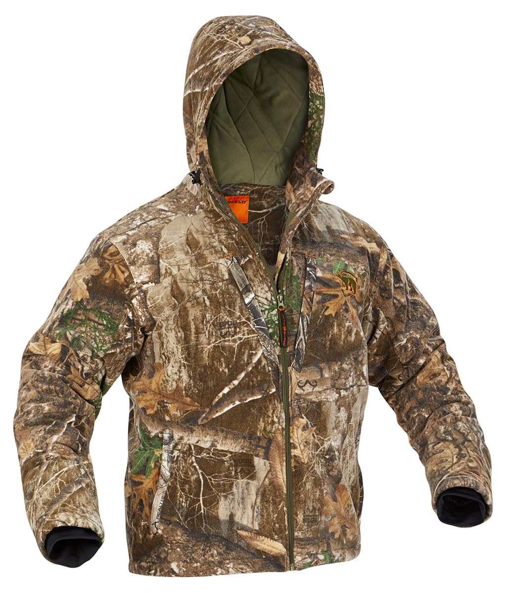 Men's Heat Echo Sherpa Jacket - Warm Fleece Lined Winter Coat for Outdoor Activities, Hiking & Casual Wear