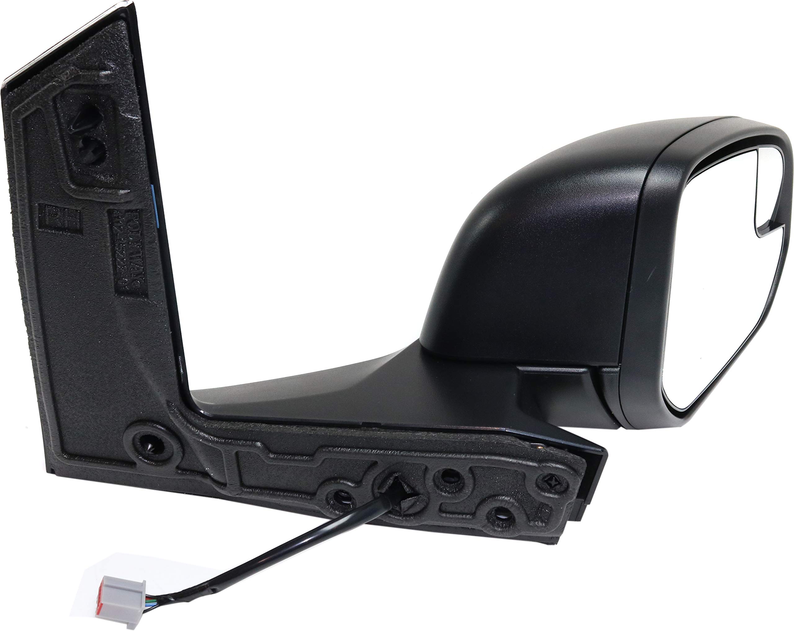 Ford Transit Connect Passenger Side Heated Power Glass Mirror with Blind Spot - Compatible with 2014-2022 Models | Durable Replacement for Garage & Professional Use | Enhanced Safety for Highway Driving & Parking