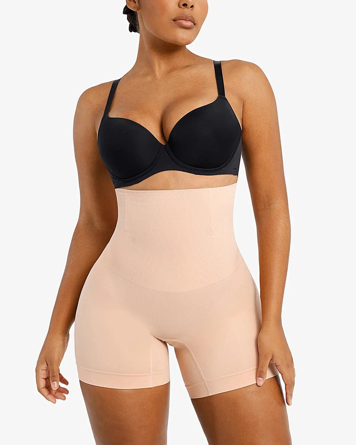 High Waist Sculpting Shorts for Women - Tummy Control Workout & Yoga Shorts - Comfortable & Breathable for Gym, Running & Lounge Wear