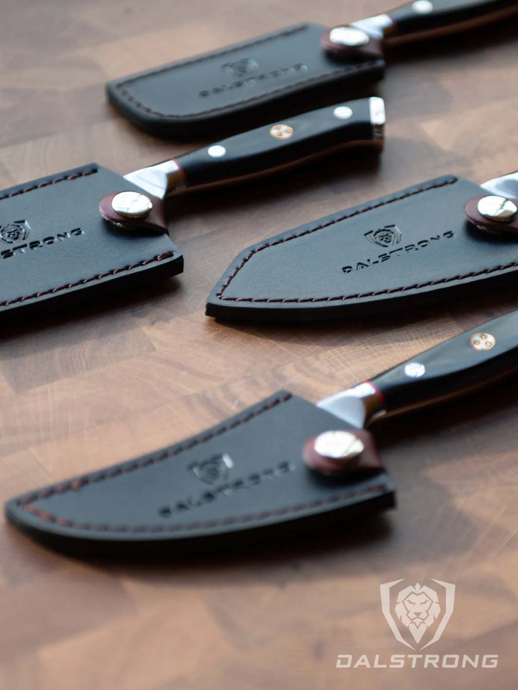 Dalstrong Shogun Series ELITE 4-Piece Cheese Knife Set - Premium Stainless Steel Cheese Slicers for Charcuterie Boards, Wine Pairings & Gourmet Entertaining