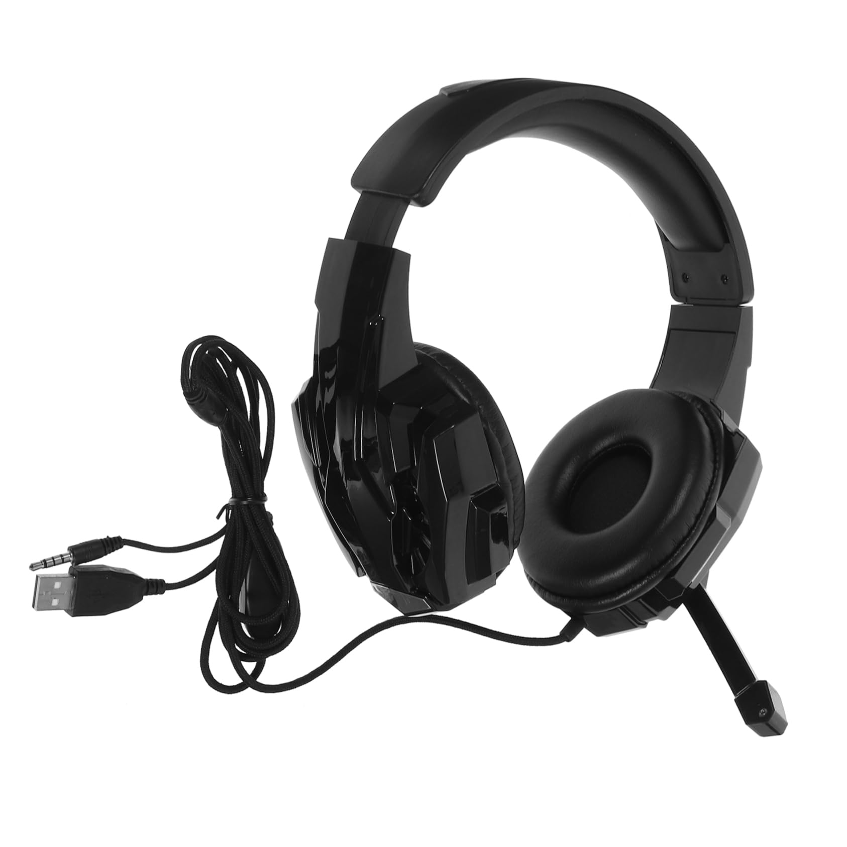 Mikikit E-Sports LED Gaming Headphones i3000 - Noise Cancelling Headset with Microphone for PC, PS5, Xbox - Perfect for Competitive Gaming & Streaming