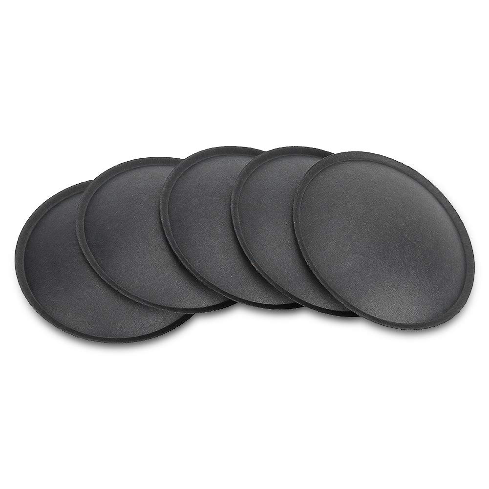 Diyeeni 5PCS 64MM Dust Cap - Durable Paper Subwoofer Horn Protector for Stage, KTV, and Large Speakers - Ideal for Home Theater, Live Performances, and Professional Audio Setups
