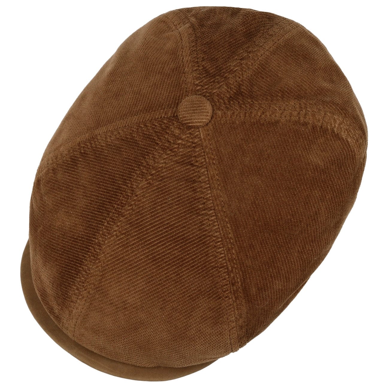 Stetson 6-Panel Cotton Flat Cap for Men - Classic Structured Baseball Hat for Casual, Outdoor & Golf Wear