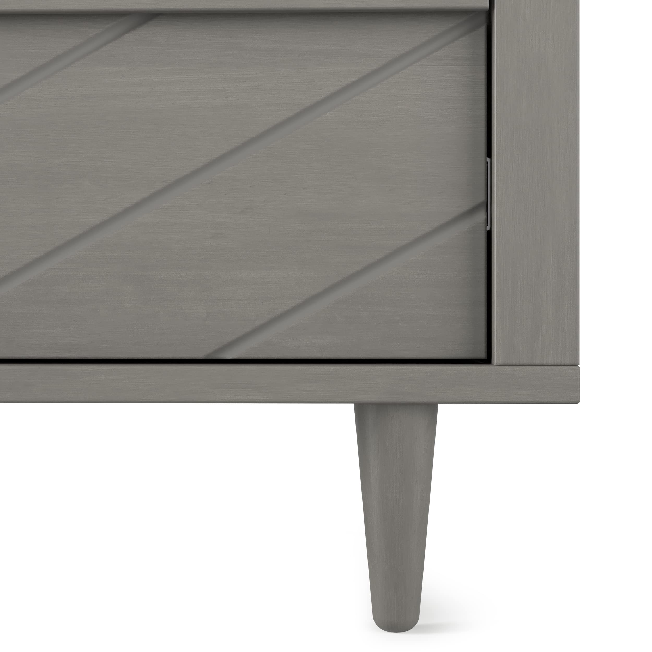 Child Craft Surrey Hill 5-Drawer Dresser - Nursery & Bedroom Storage Chest with Anti-Tip Safety Kit | Non-Toxic Baby-Safe Finish in Lunar Gray | Perfect for Organizing Baby Clothes, Toys & Nursery Essentials