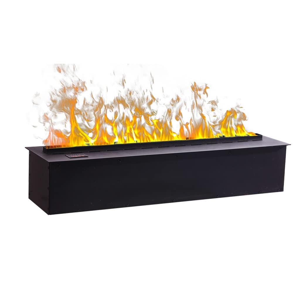 3D Atomization Electric Fireplace - Modern Embedded Design with Realistic Flame Effect for Living Room, Bedroom & Office | Home Décor Heating Solution (Size C) | Perfect for Winter Warmth & Ambiance Creation