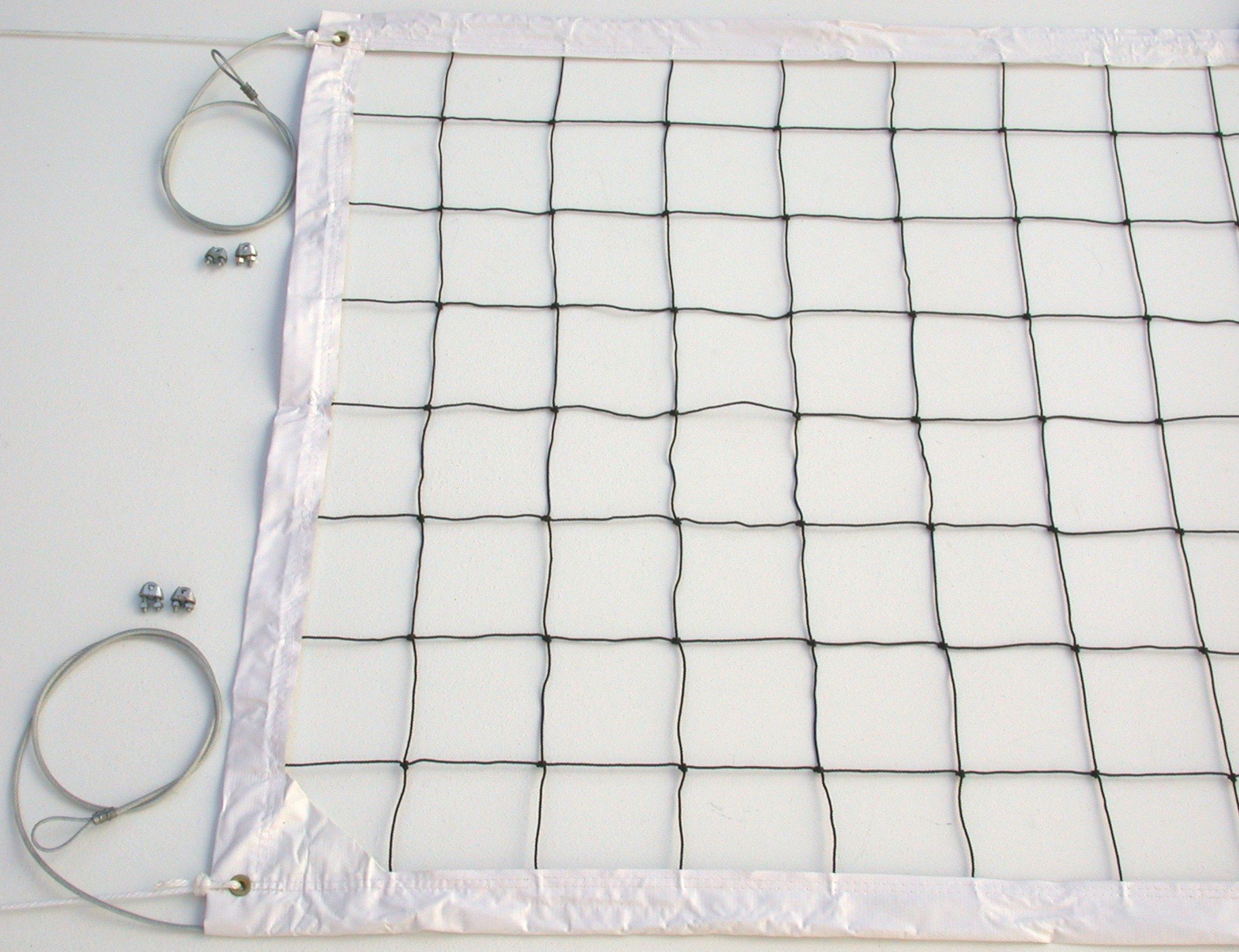 Premium Volleyball Net with Steel Cable - Heavy Duty Home Court & Recreational Use - Perfect for Backyard, Beach, and Park Games