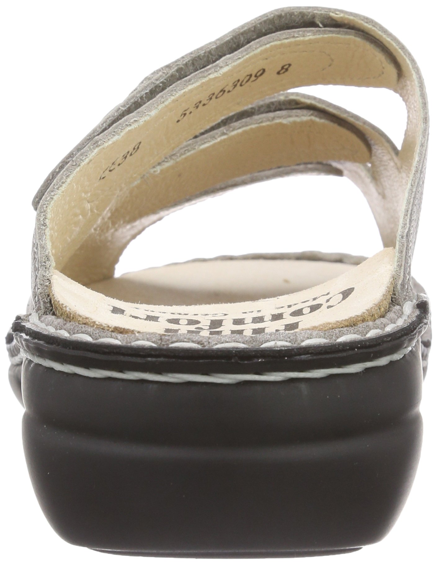 Finn Comfort Women's Wedge Heel Open Toe Sandals - Comfortable Summer Walking Shoes for Women, Size 4 | Perfect for Beach Vacations, Casual Outings & Warm Weather Fashion