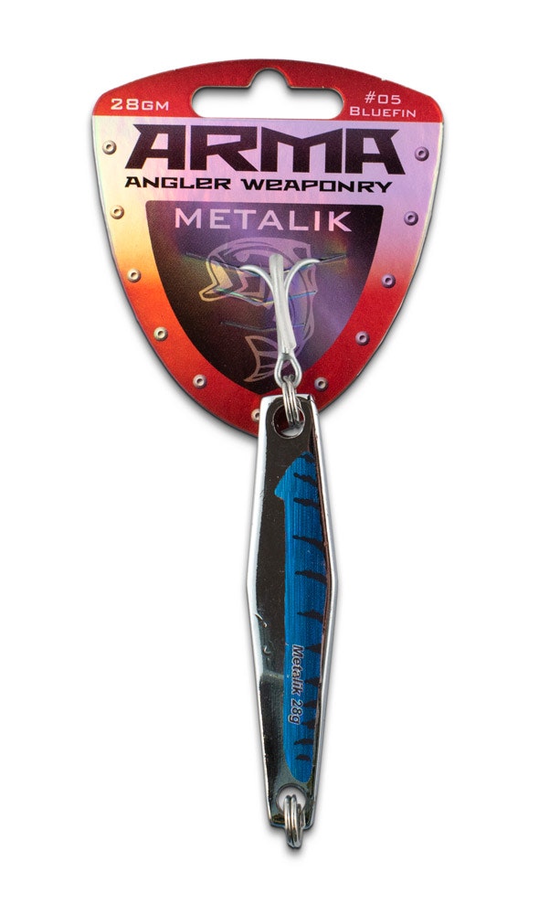 Arma Metalik Fishing Lure - Premium Metal Fishing Lures for Bass, Trout & Saltwater - Perfect for Freshwater & Ocean Fishing