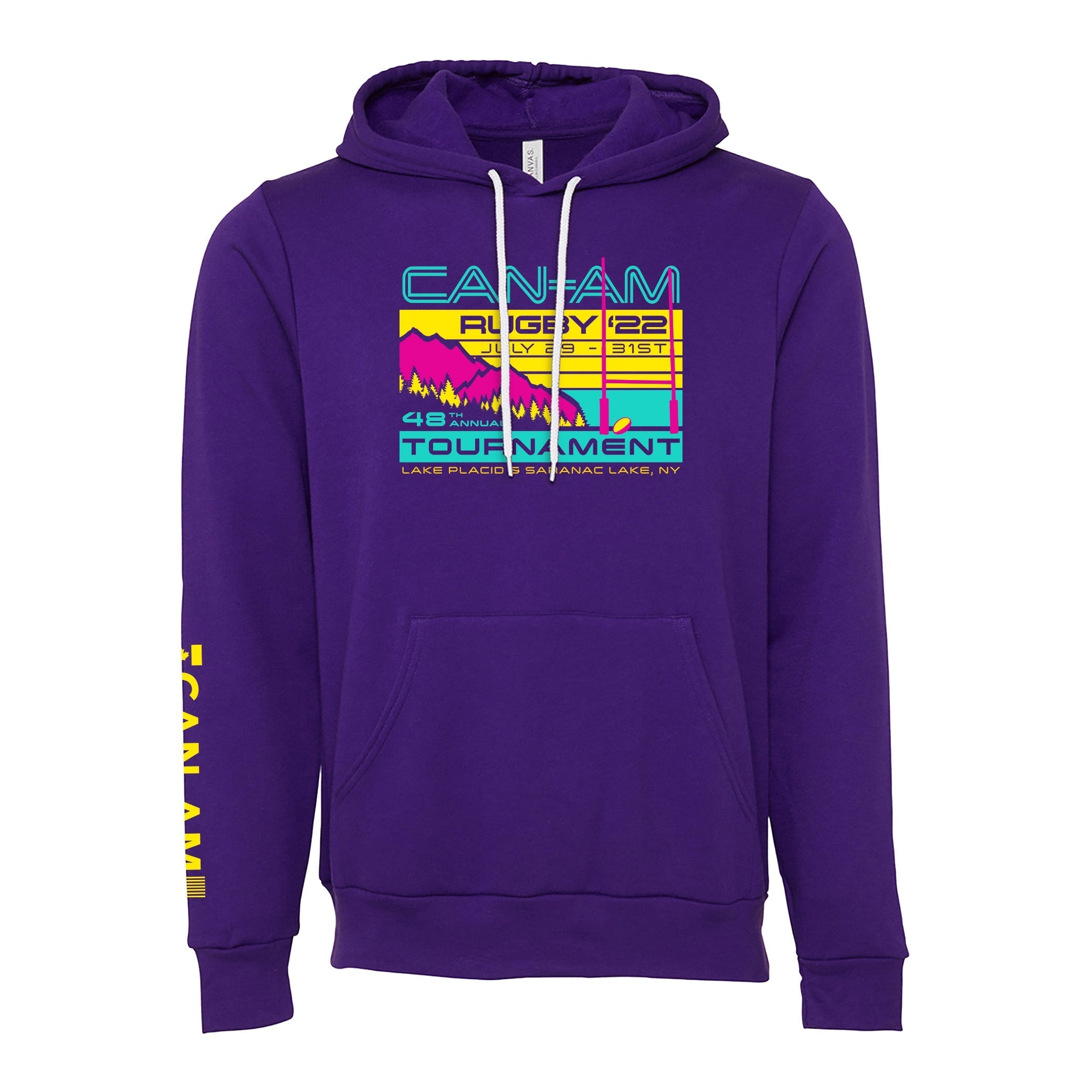Can Am 2022 Tournament Hoodie - Men's & Women's Pullover Sweatshirt - Comfortable Athletic Wear for Golf, Sports & Casual Outfits