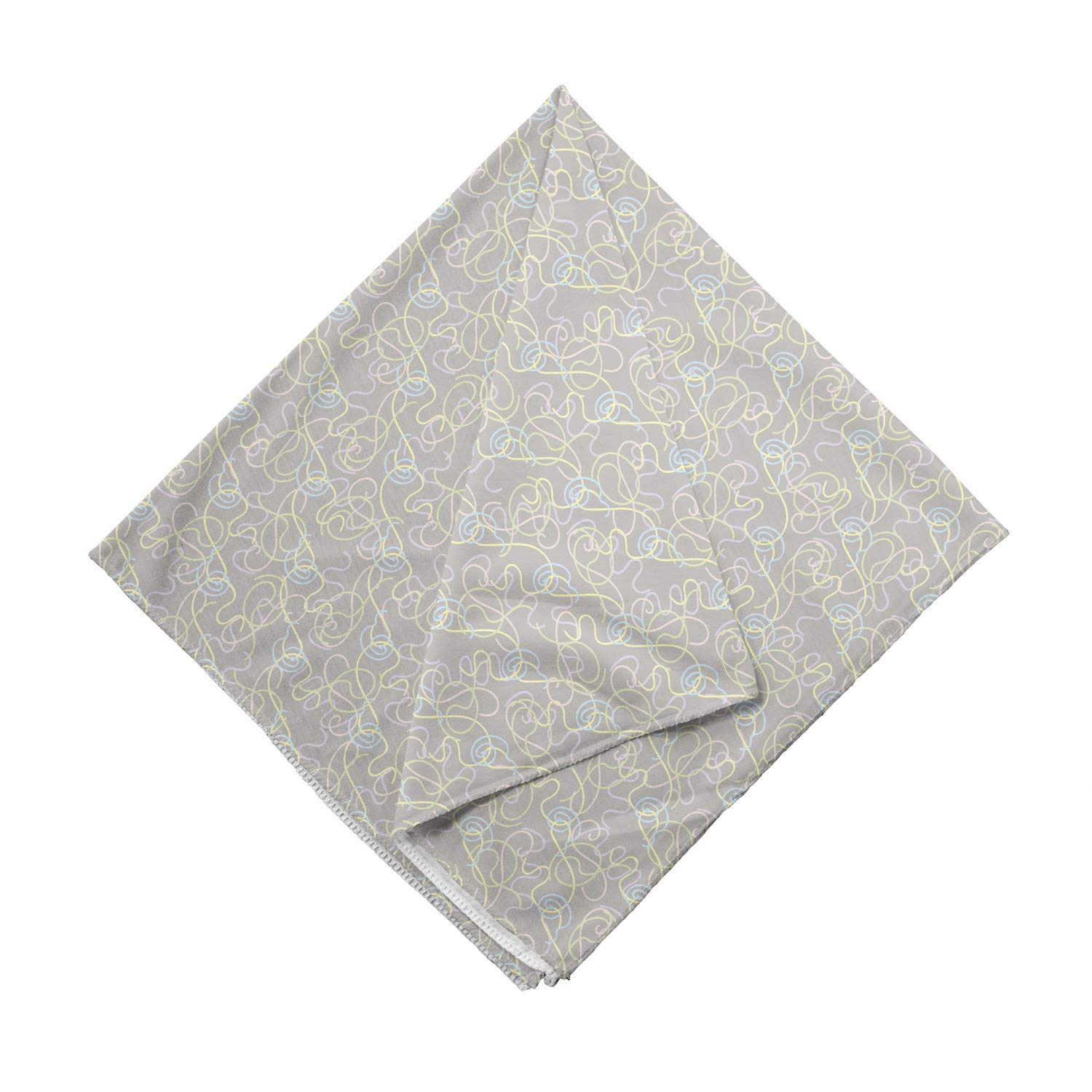 Ambesonne Abstract Geometry Bandana - Stylish Unisex Head & Neck Scarf for Men & Women - Perfect for Outdoor Activities, Concerts, and Fashion Accessories