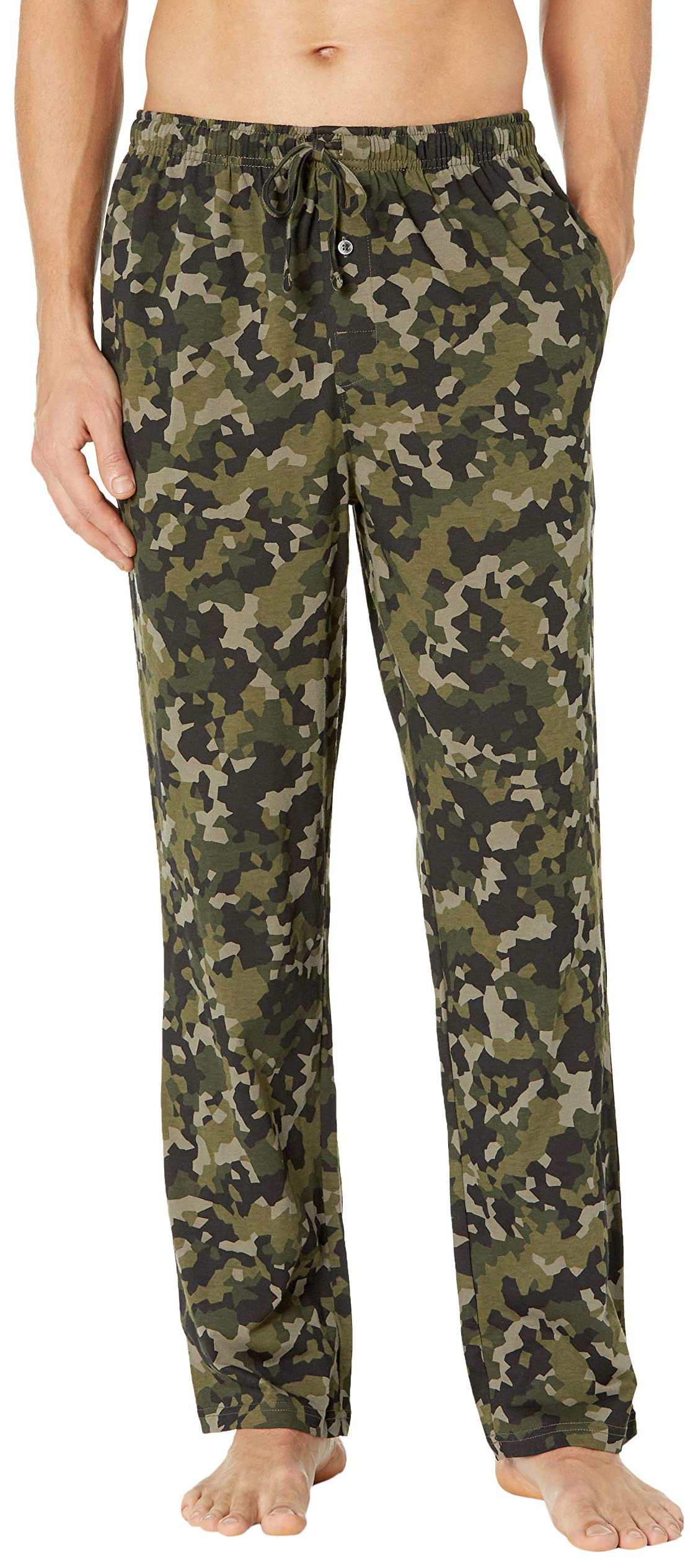 Amazon Essentials Men's Soft Knit Pajama Pants - Comfortable Sleepwear for Lounging & Relaxing at Home